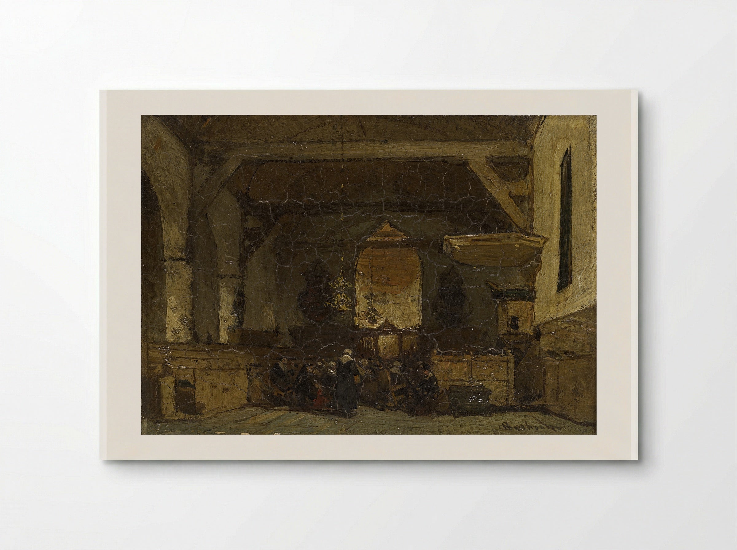 Grafmonument van Engelbrecht I van Nassau - Johannes Bosboom - Poster