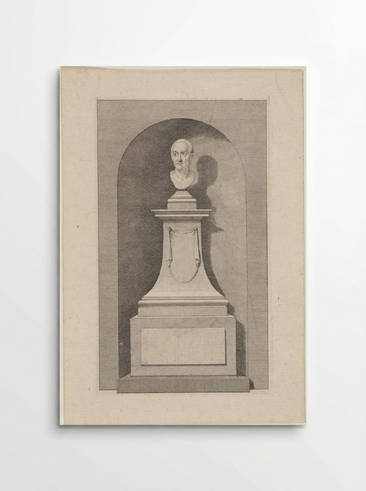 Grafmonument voor Petrus Camper - Daniël Vrijdag - Poster