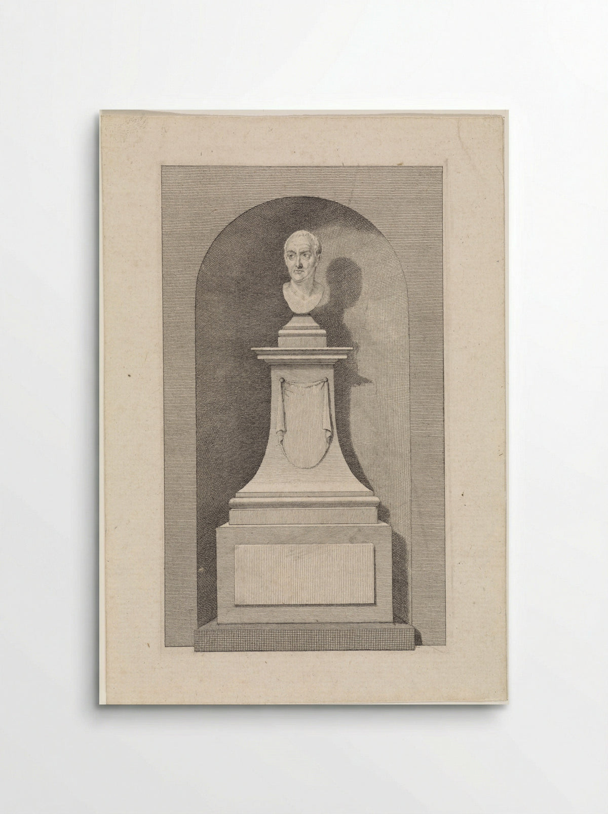 Grafmonument voor Petrus Camper - Daniël Vrijdag - Poster