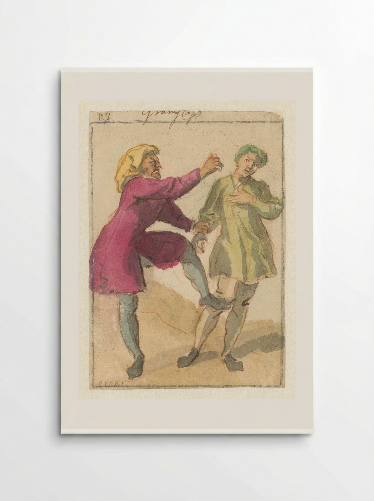 Gramschap (Anger) - Pieter van den Berge - Poster