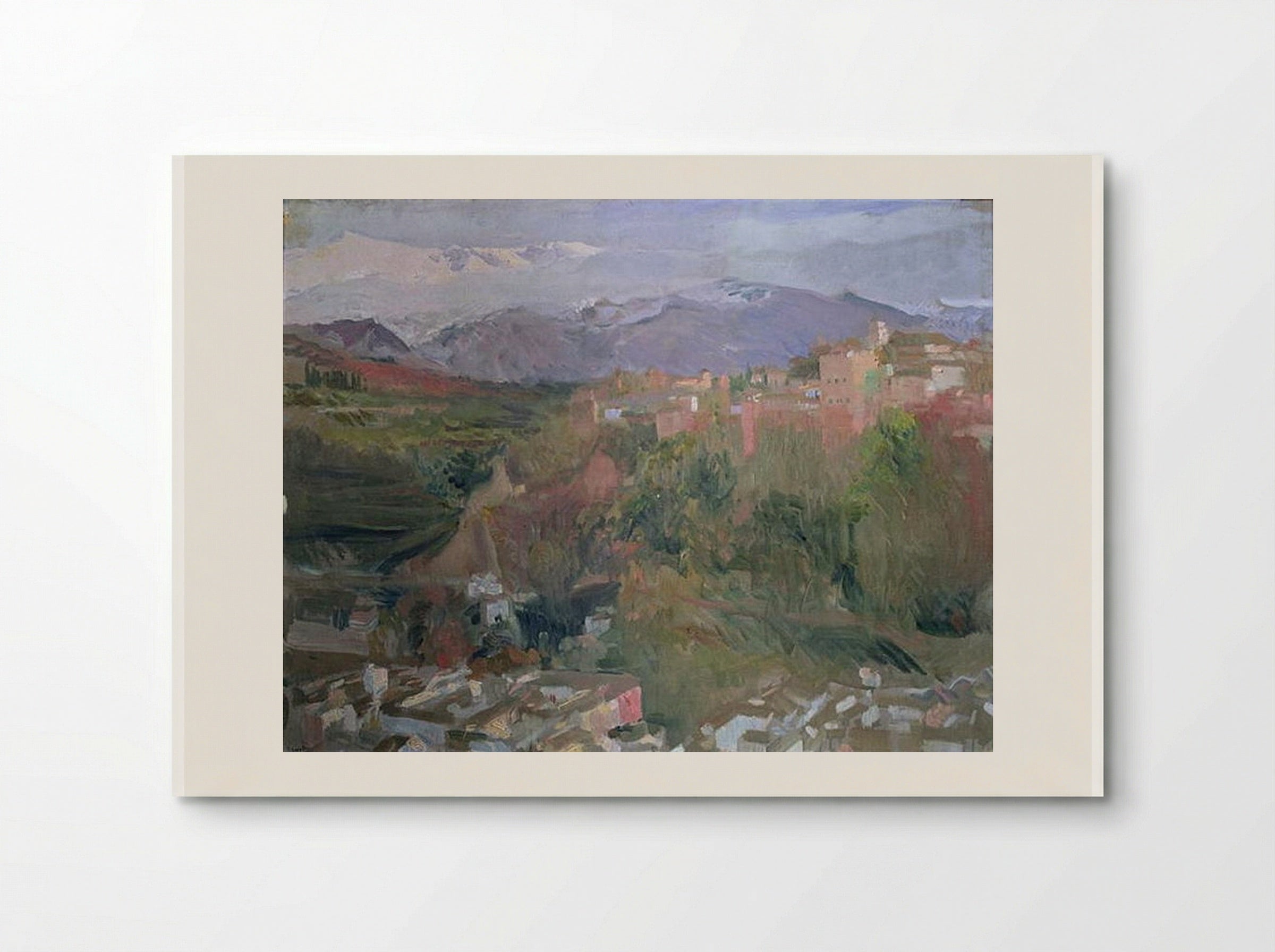 Granada - Joaquín Sorolla - Poster