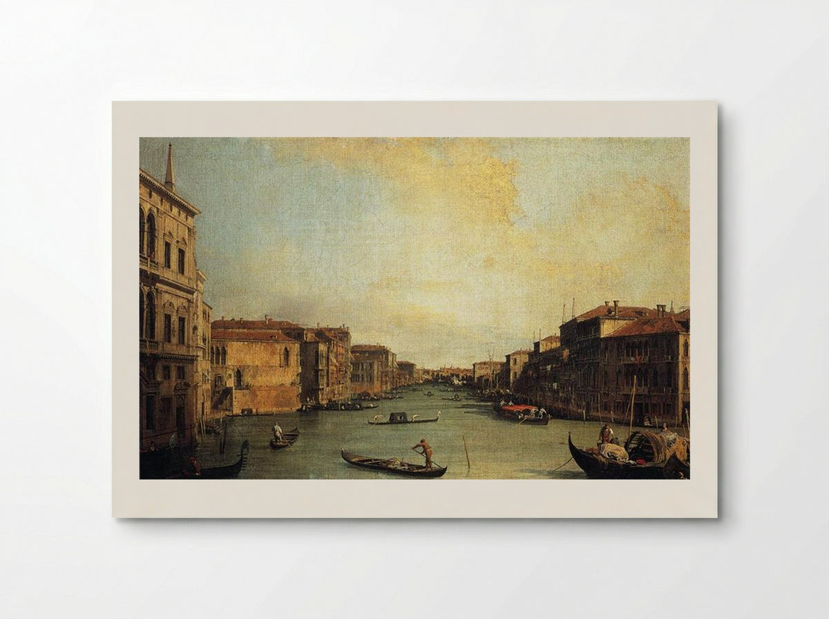 Grand Canal from the Palazzo Balbi - Canaletto - Poster