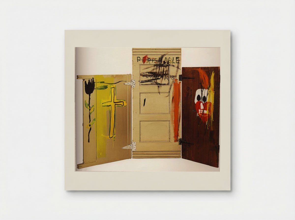 Gravestone - Jean-Michel Basquiat - Poster