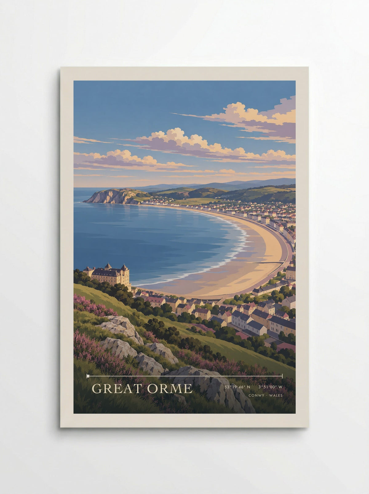 Great Orme, Conwy | Travel Poster - Poster