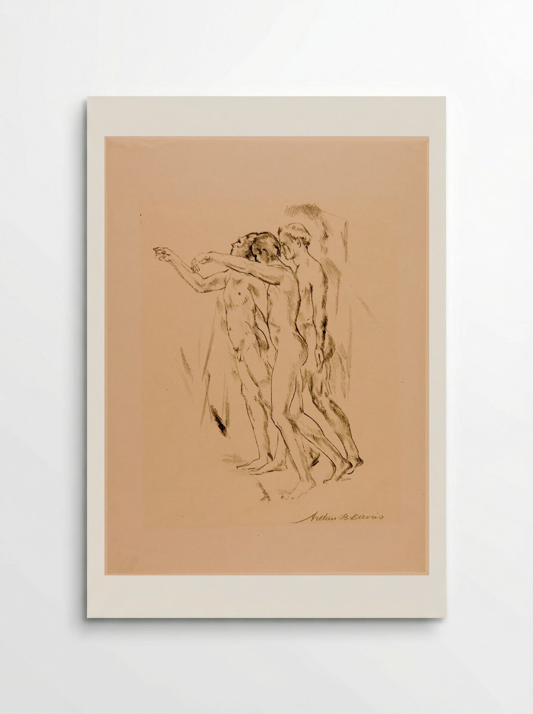 Greek Athletes - Arthur Bowen Davies - Poster