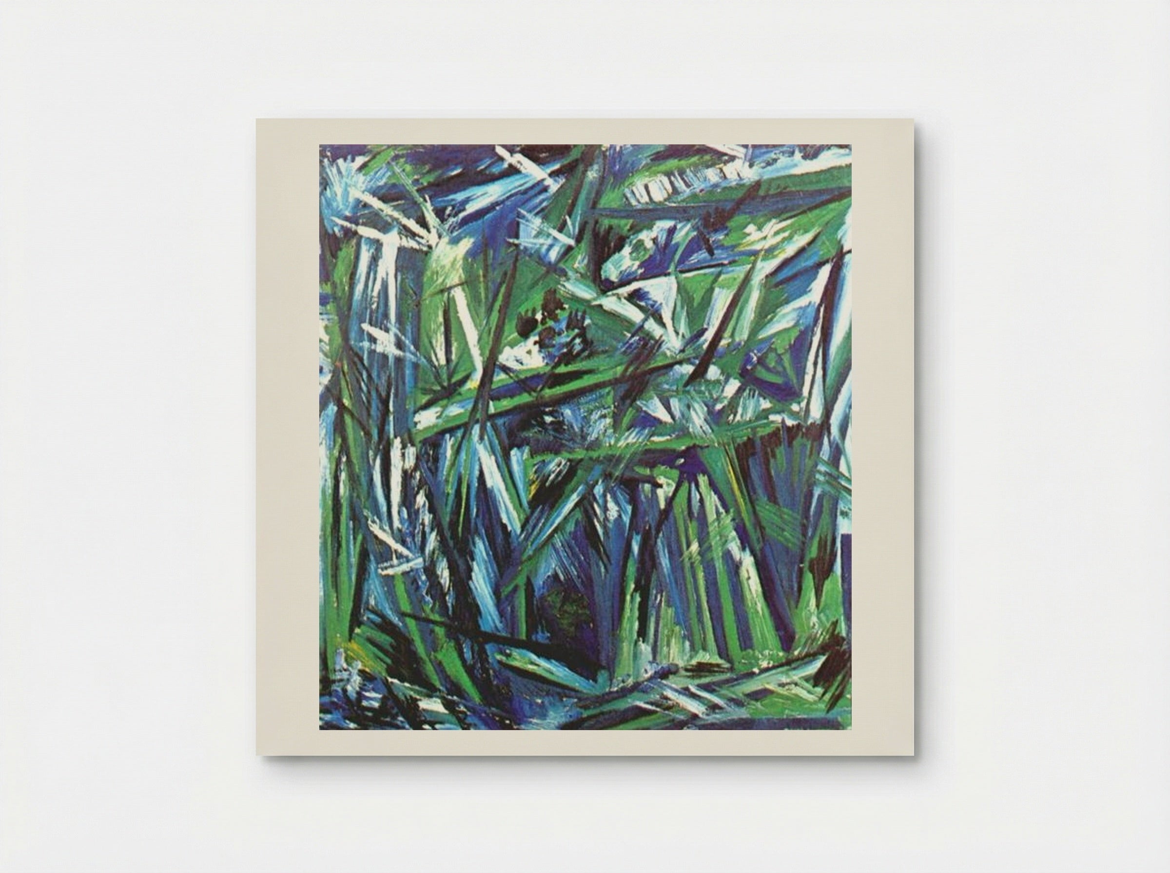 Green Forest - Natalia Goncharova - Poster