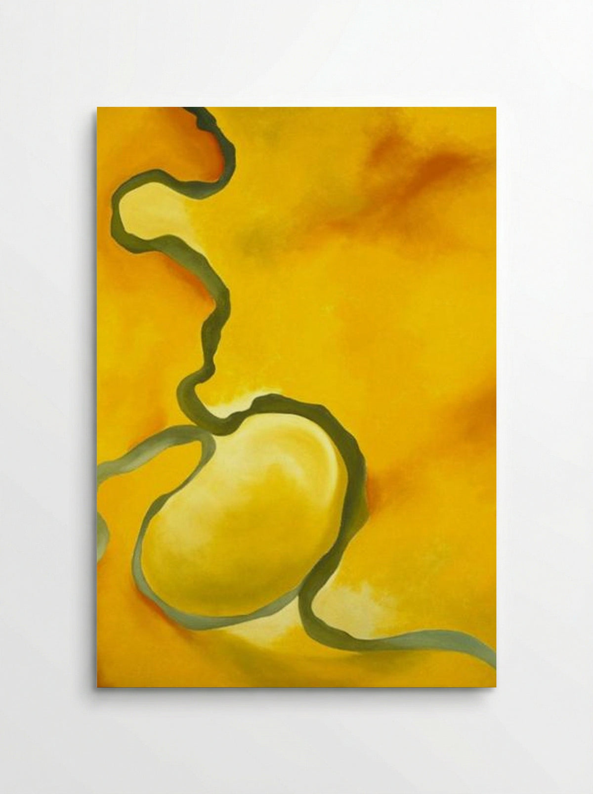 Green, Yellow and Orange - Georgia O'Keeffe - Poster