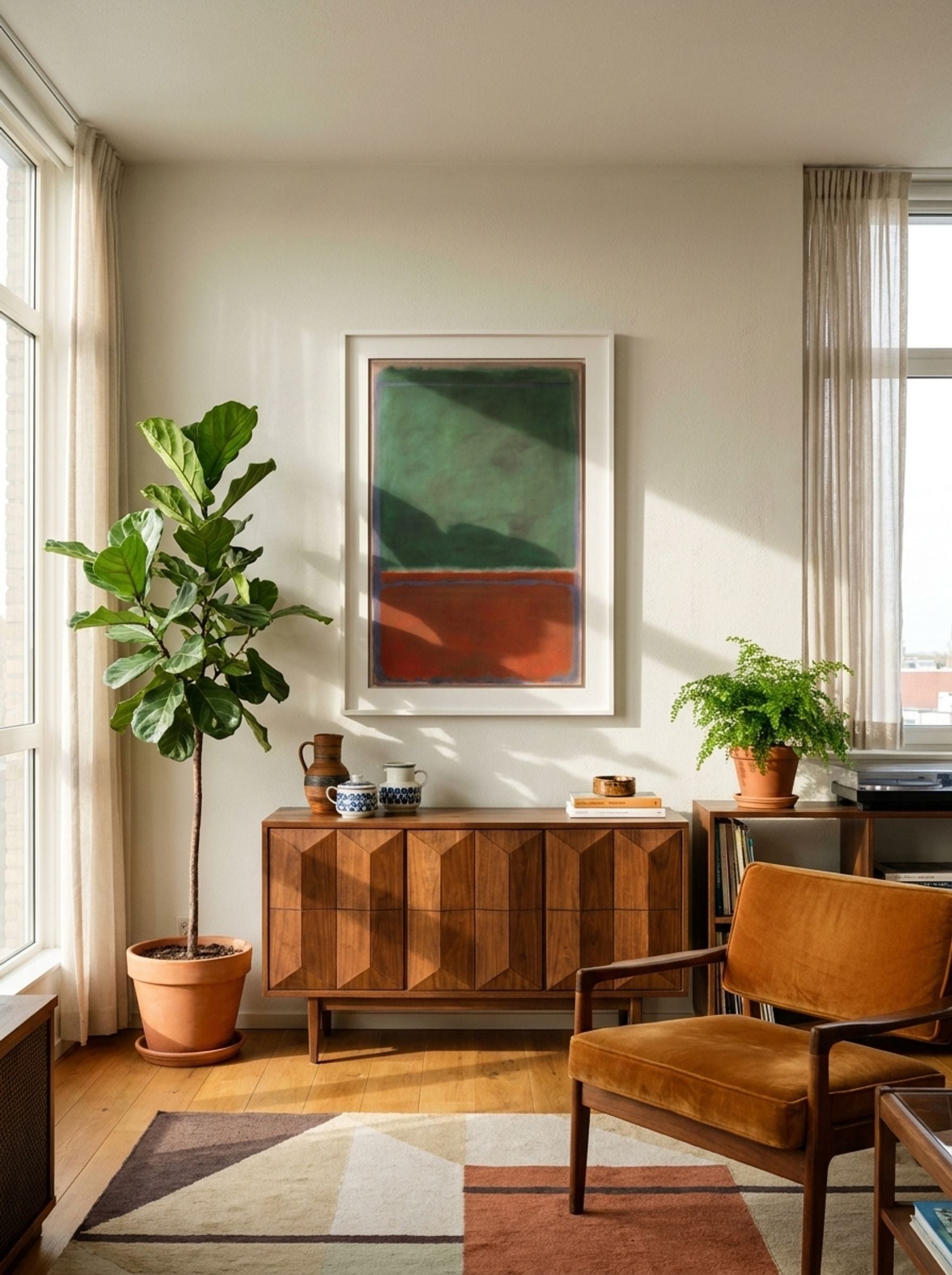 Green and Maroon - Mark Rothko - Lifestyle