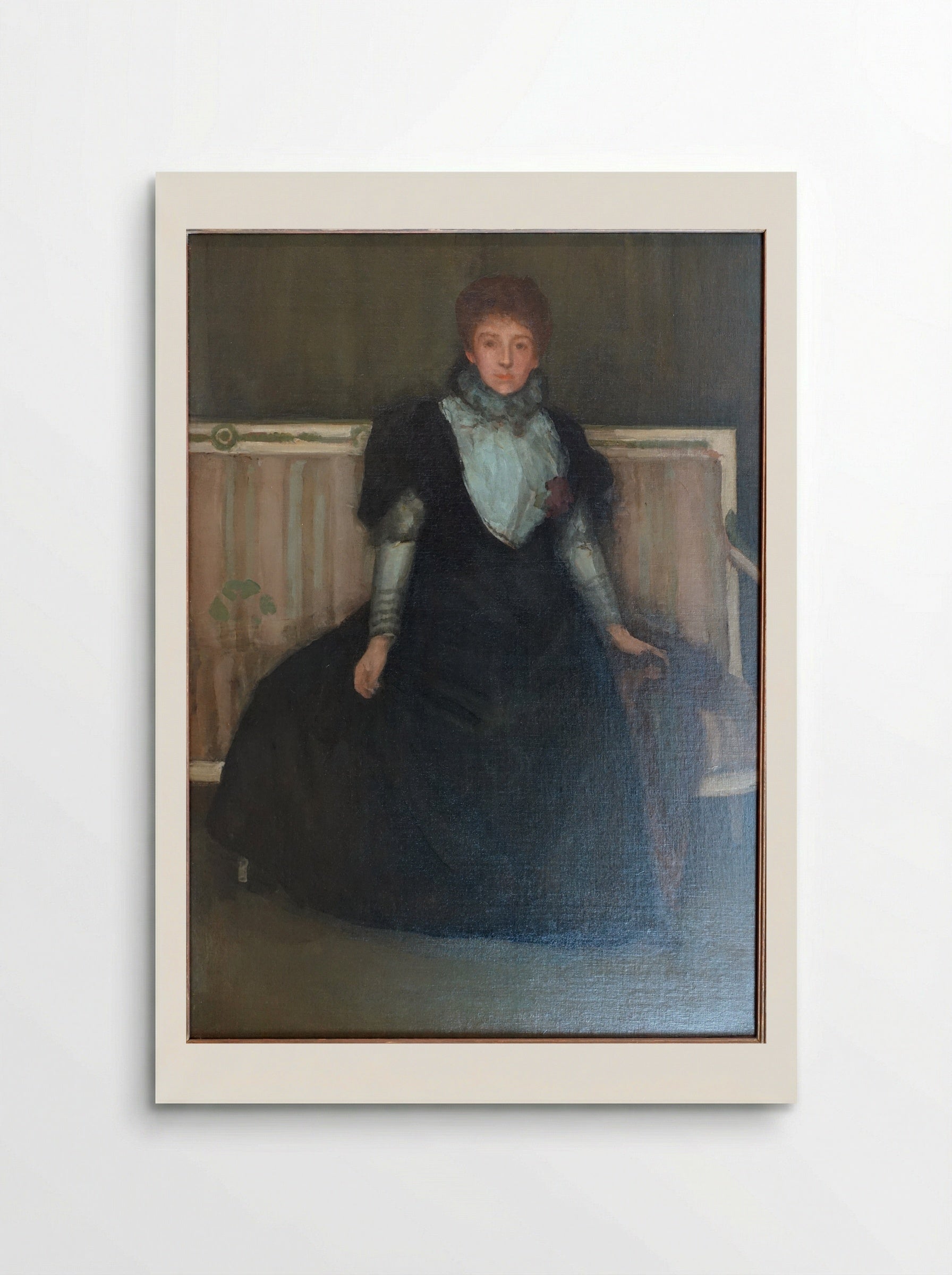 Green and Violet: Mrs. Walter Sickert - James Abbott McNeill Whistler - Poster