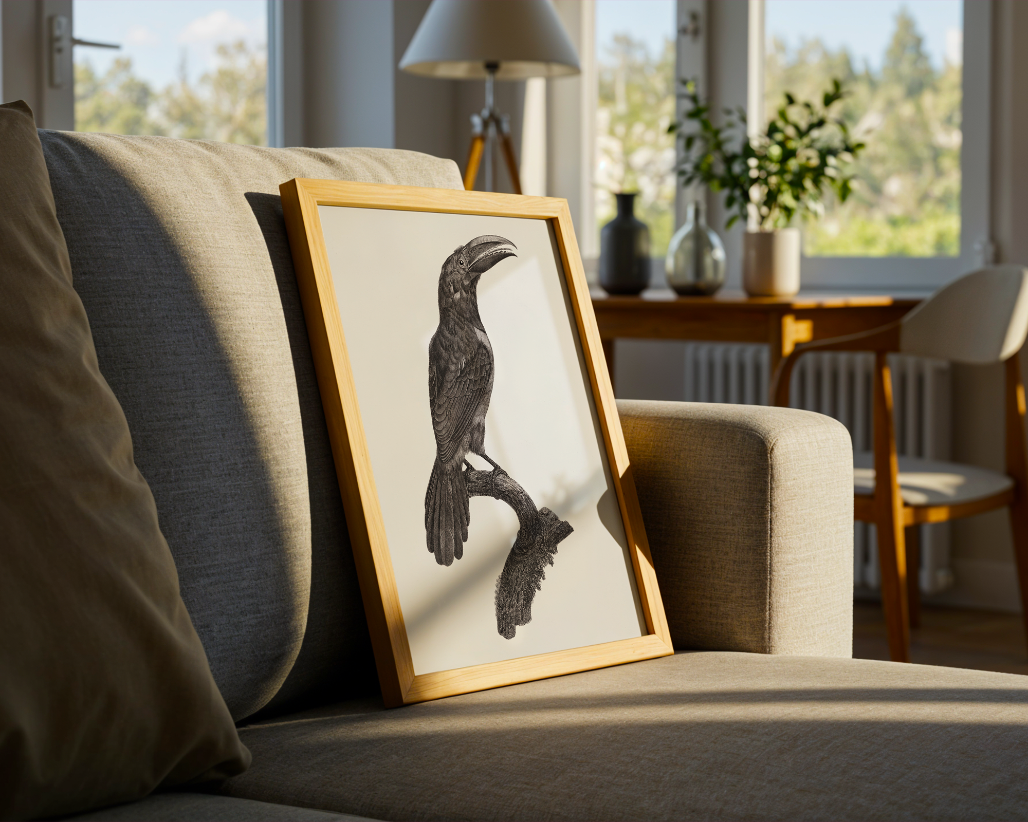 Green-aracari-from-Histoire-Naturelle-des-Oiseaux-de-Paradis-et-Des-Rolliers-(1806)-by-Jacques-Barraband_final mockup