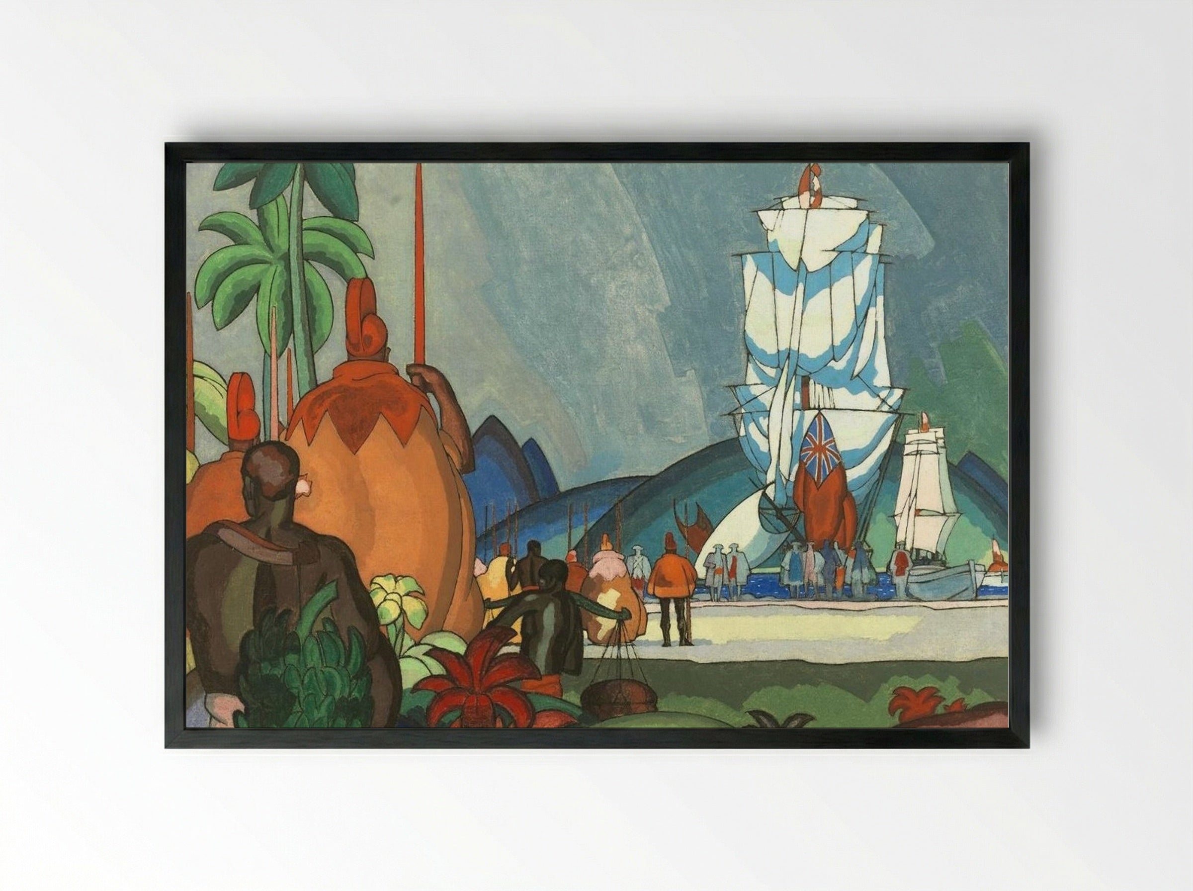 Greeting by Chiefs - Arman Manookian - Framed Print Black