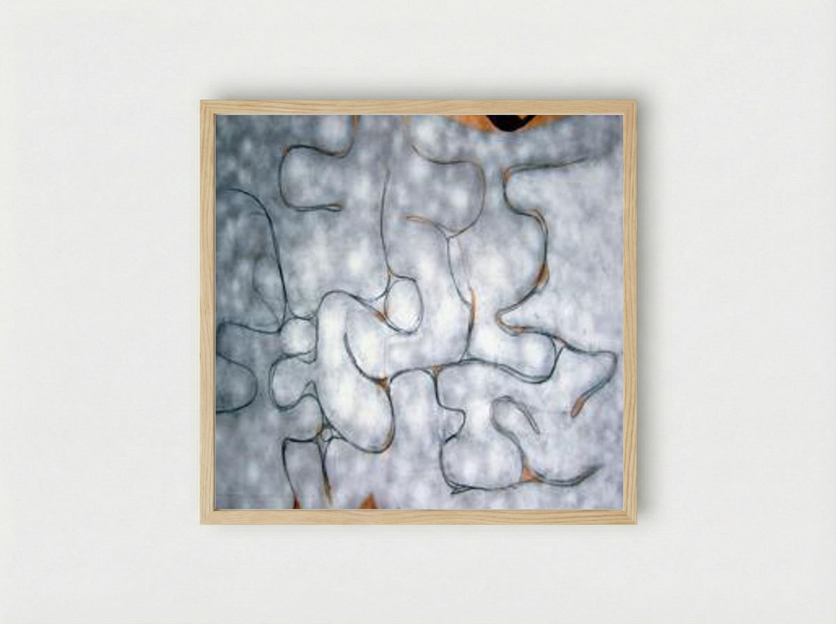 Grey Symphony - Victor Pasmore - Framed Print Wood