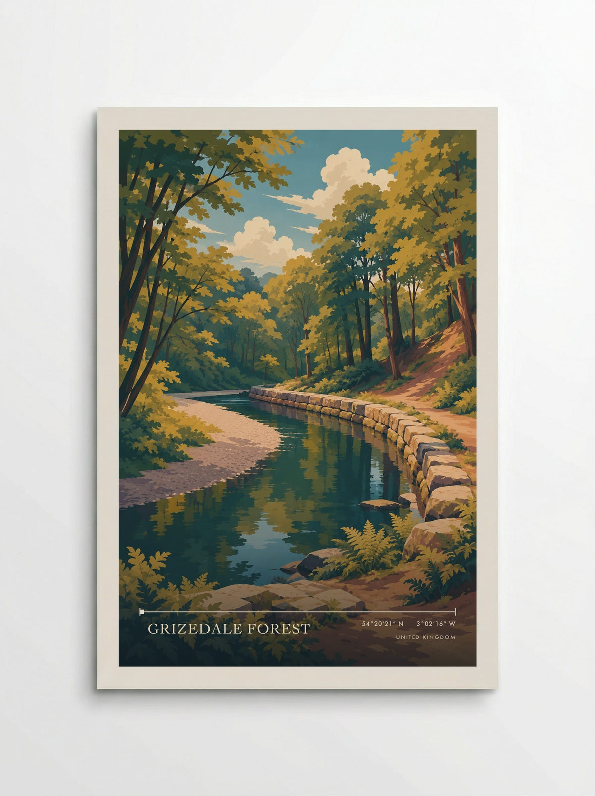 Grizedale Forest | Travel Poster - Poster