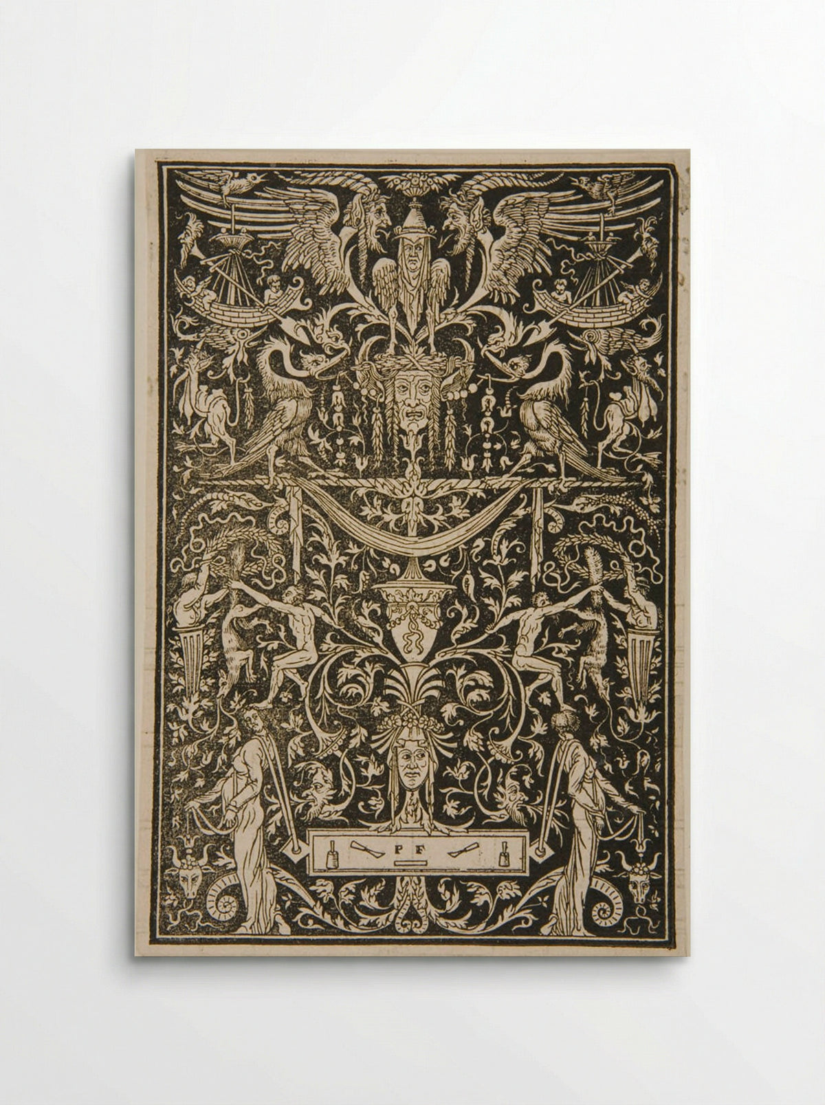 Grotesque Panel - Peter Flötner - Poster