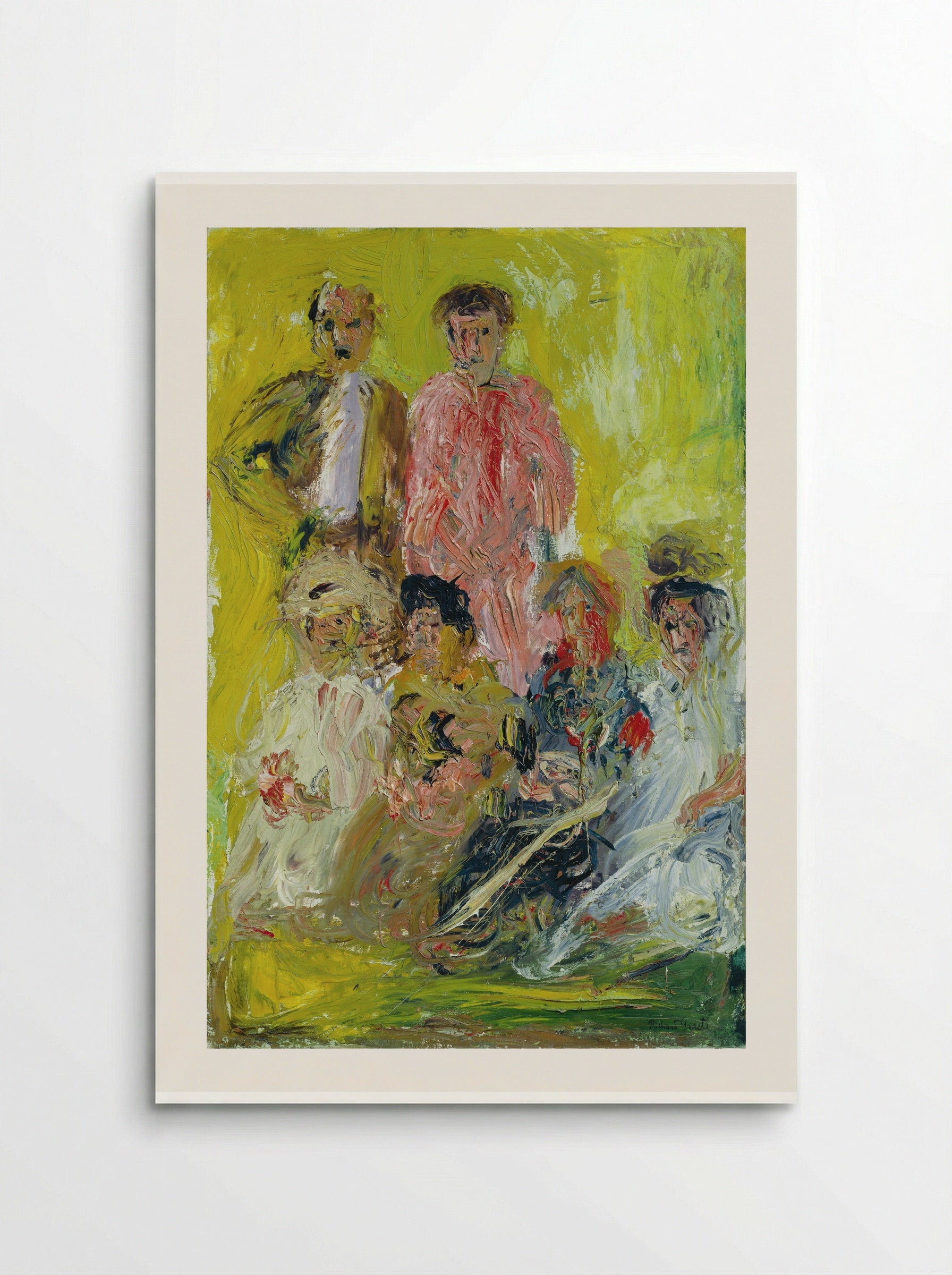 Group Portrait with Schönberg - Richard Gerstl - Poster