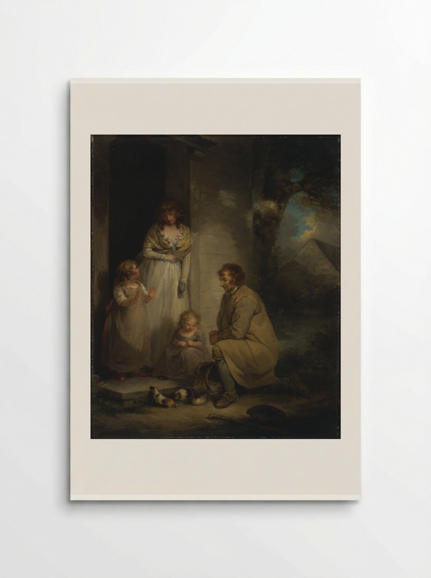 Guinea Pigs - George Morland - Poster
