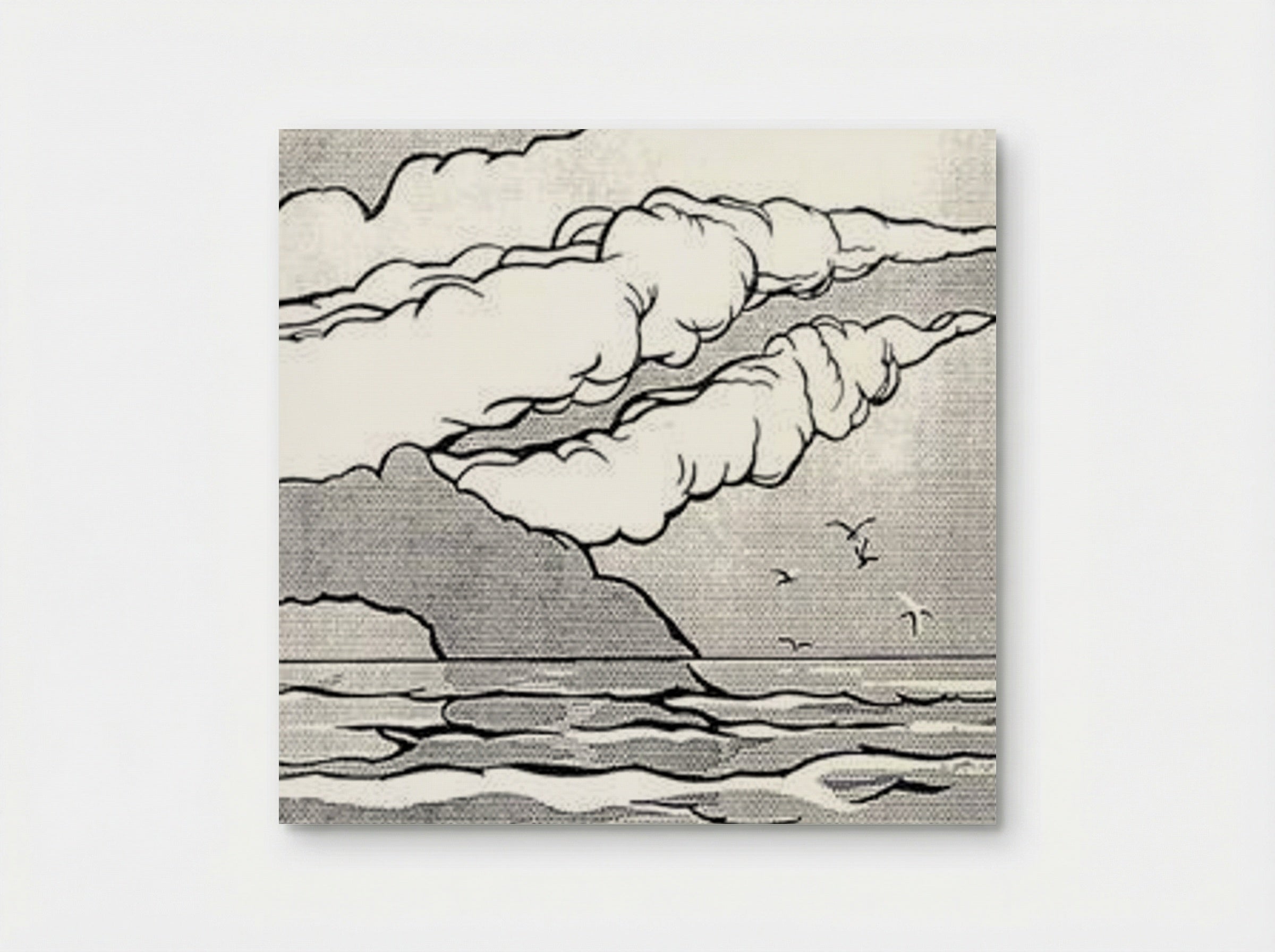 Gullscape - Roy Lichtenstein - Poster