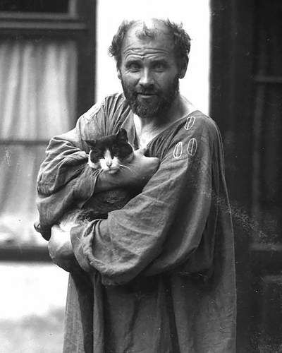 Gustav Klimt portrait