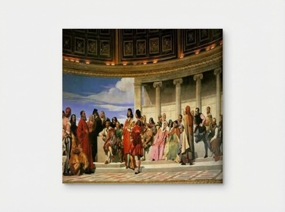 Hémicycle (Section 2) - Paul Delaroche - Poster