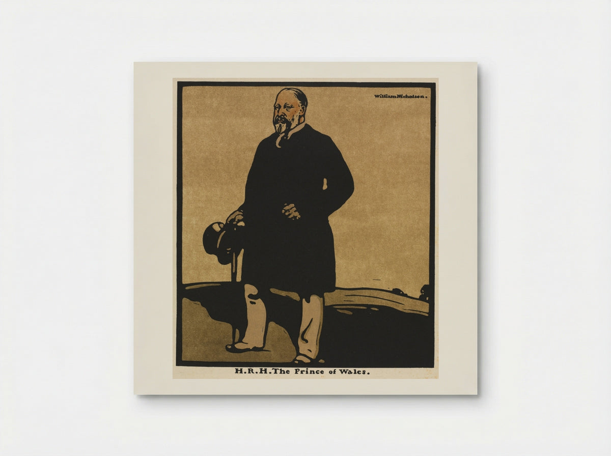 H.R.H. The Prince of Wales - William Nicholson - Poster