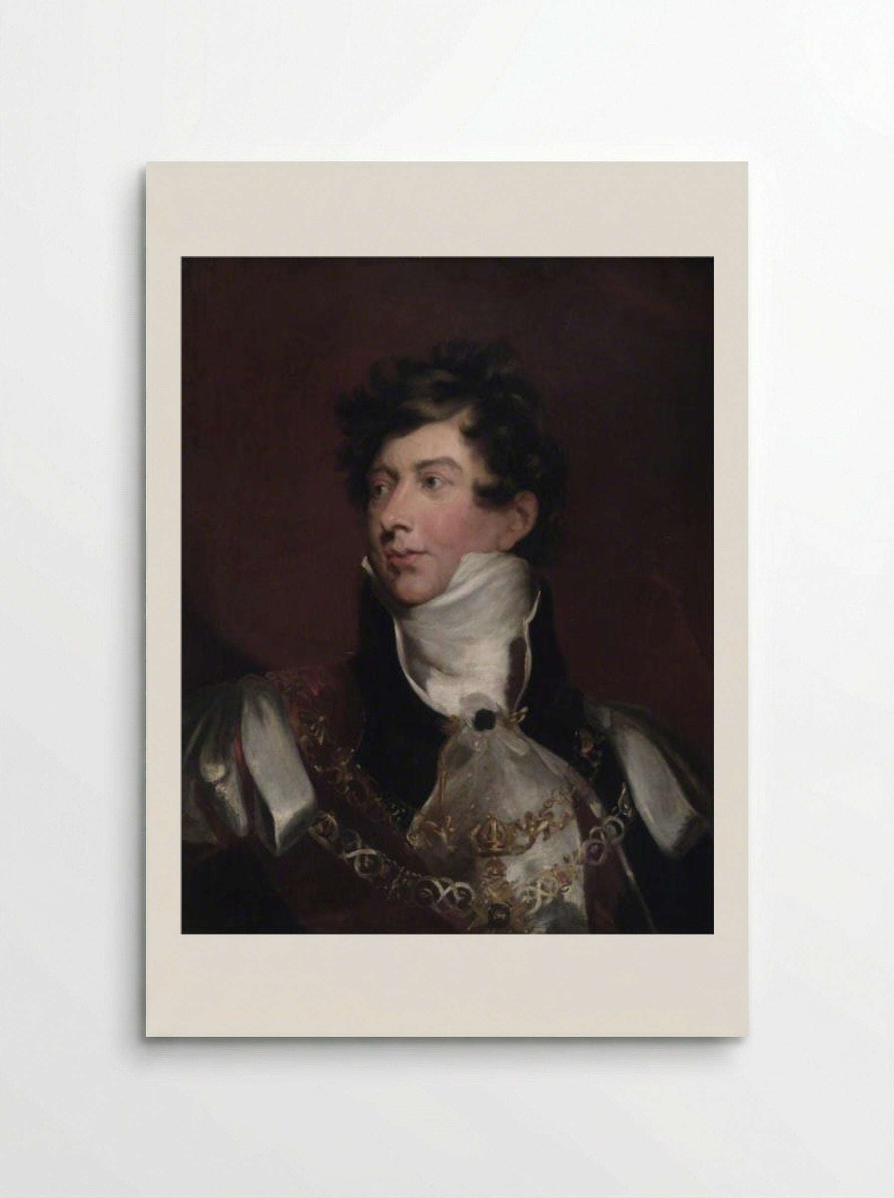 HRH George, Prince of Wales, KG - Thomas Lawrence - Poster