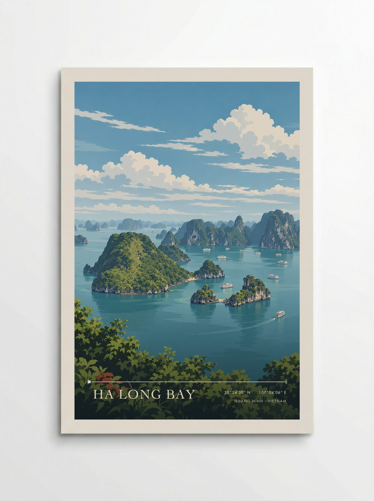 Ha Long Bay, Quang Ninh | Travel Poster - Poster
