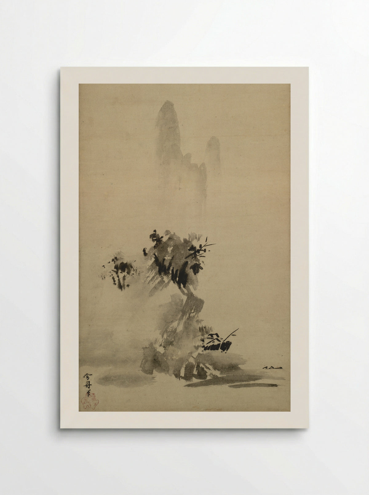 Haboku sansui - Sesshu Toyo - Poster