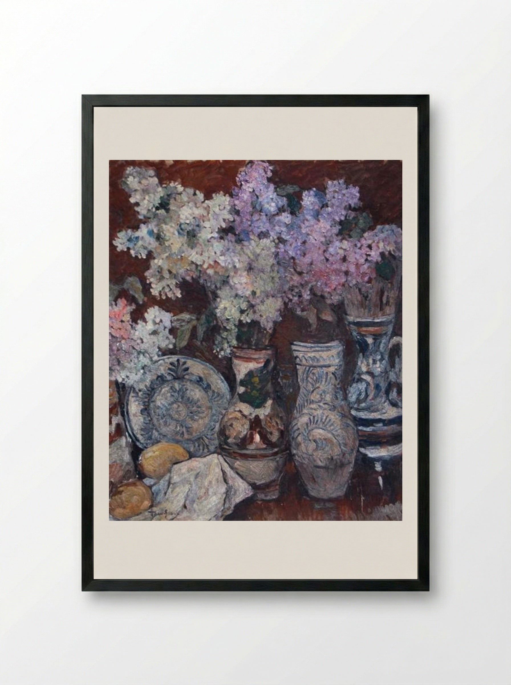 Hackberry Flowers - Ion Theodorescu-Sion - Framed Print Black