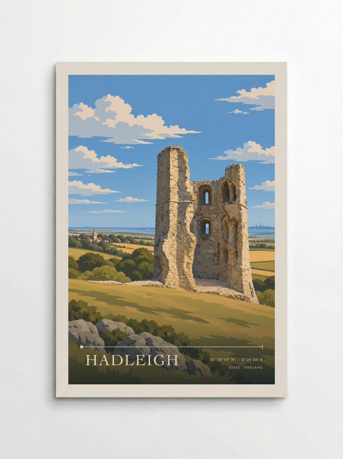 Hadleigh, Essex | Travel Poster - Poster
