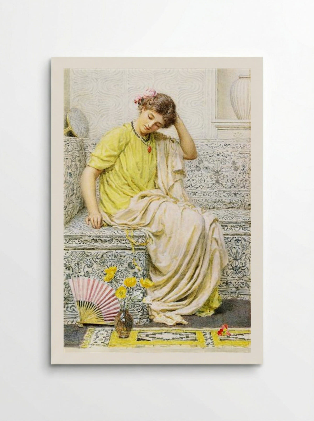 Hairpins - Albert Joseph Moore - Poster