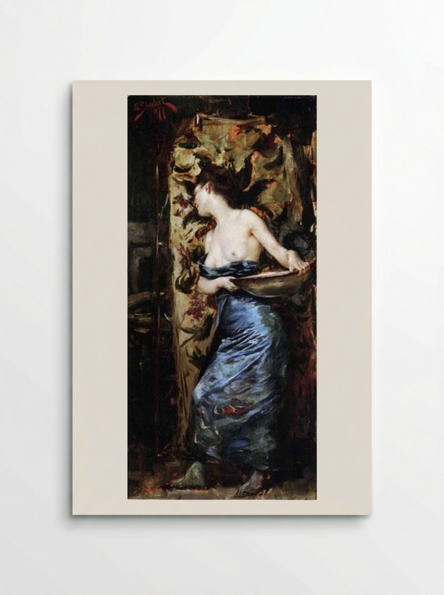 Half Naked Woman - Julius LeBlanc Stewart - Poster