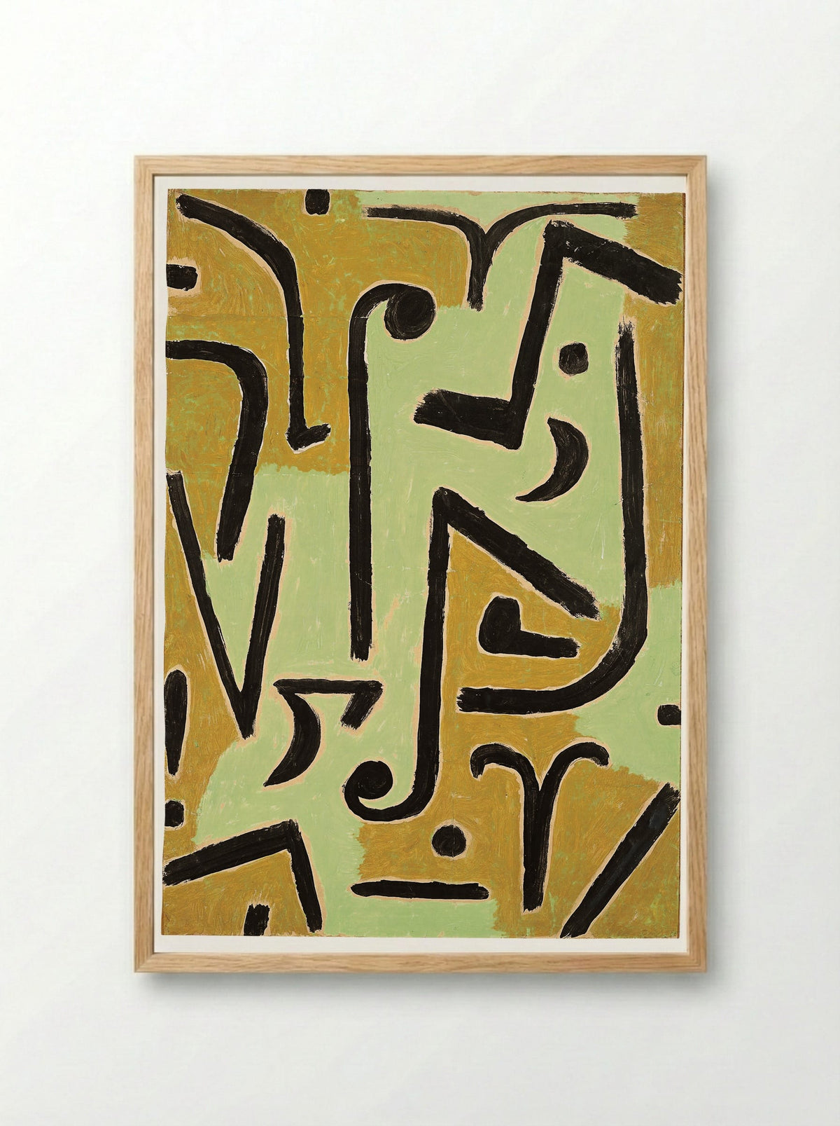 Halme - Paul Klee - Framed Print Wood