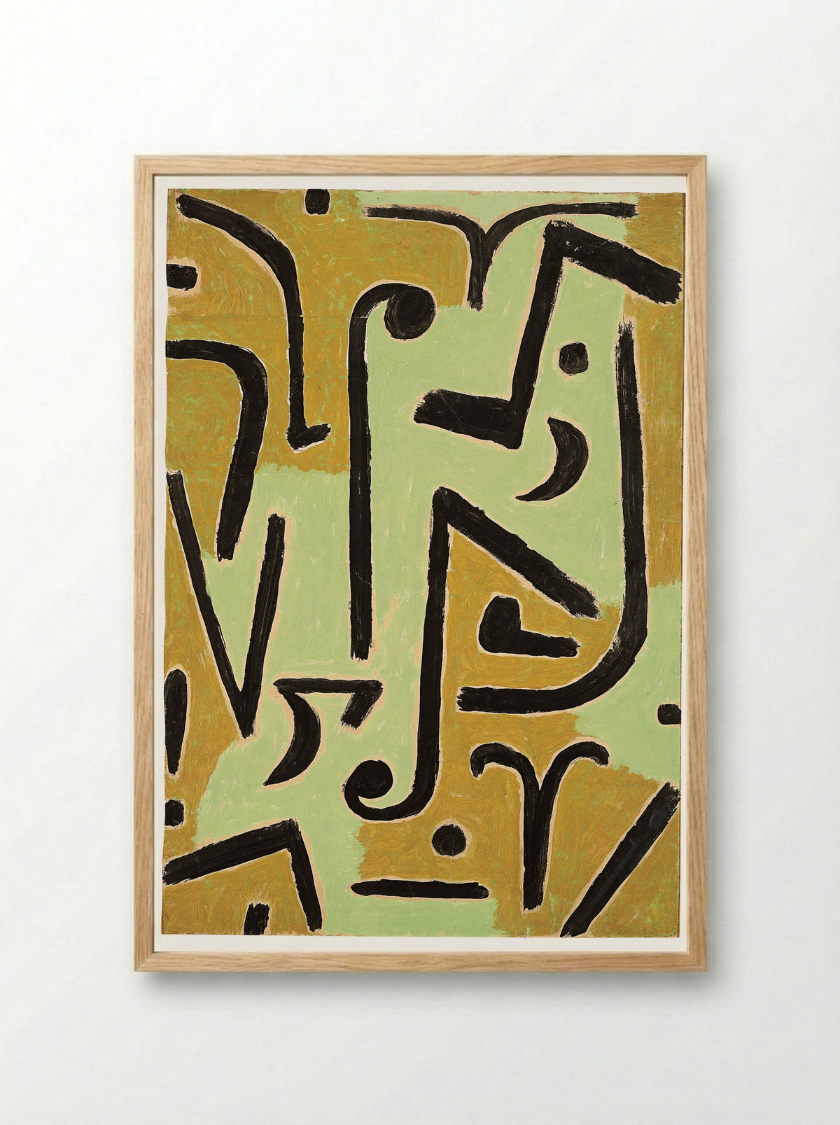 Halme - Paul Klee - Framed Print Wood
