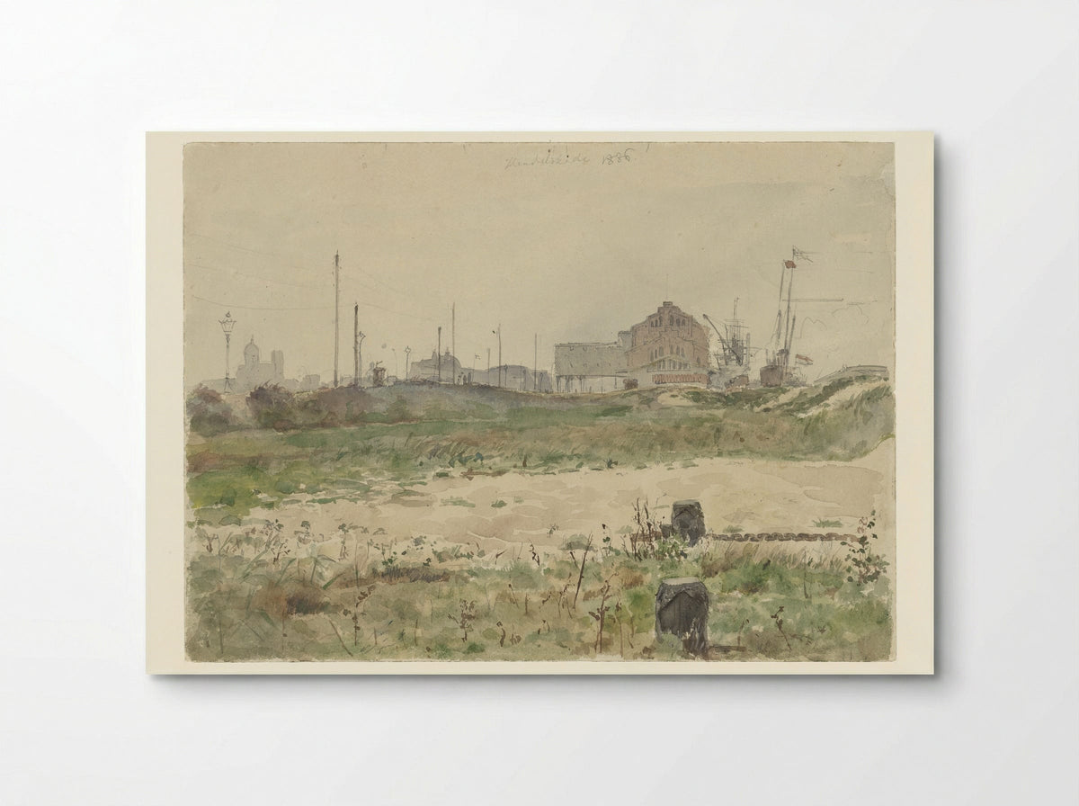 Handelskade, Amsterdam - Jan Hoynck van Papendrecht - Poster