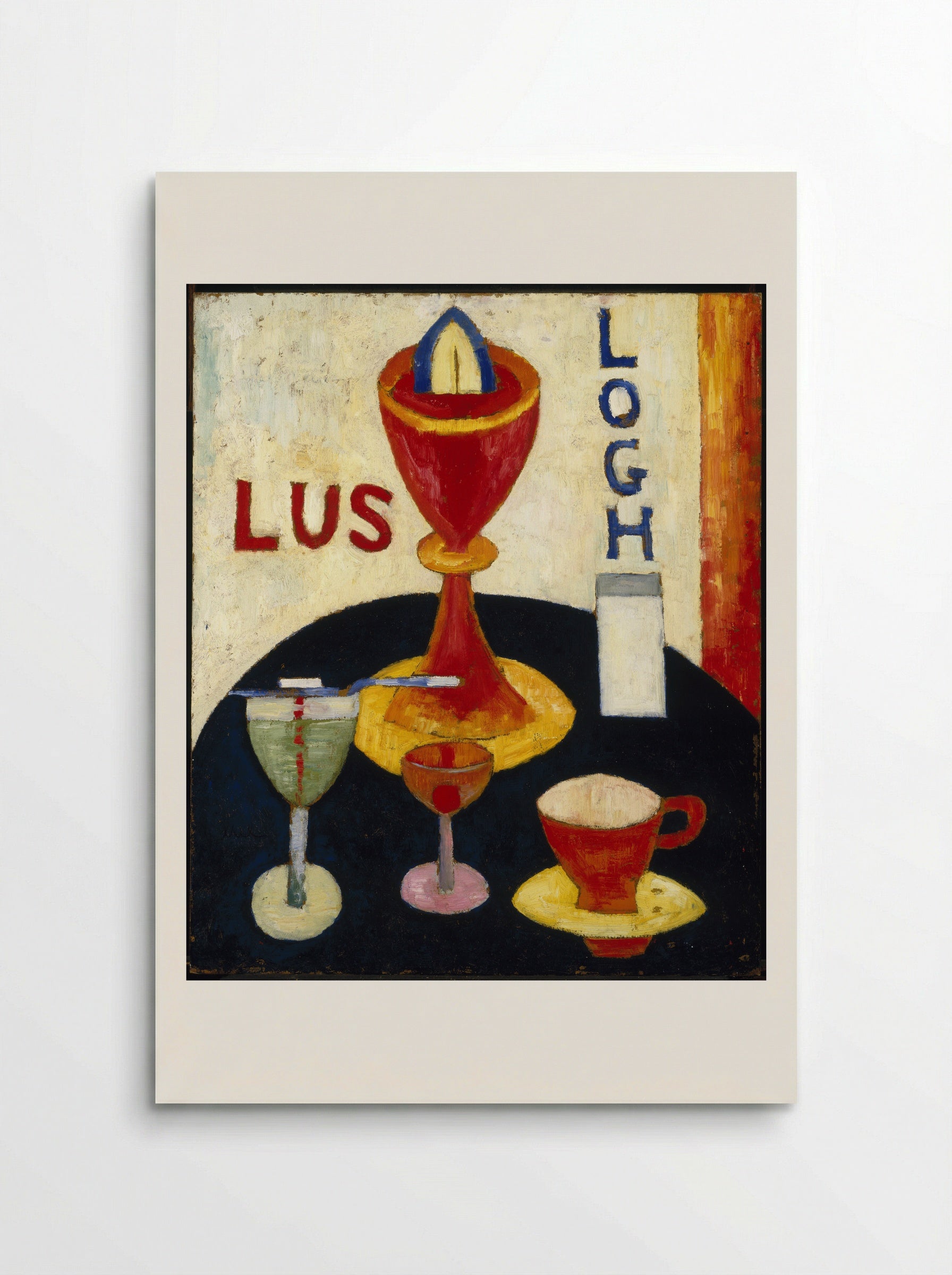Handsome Drinks - Marsden Hartley - Poster