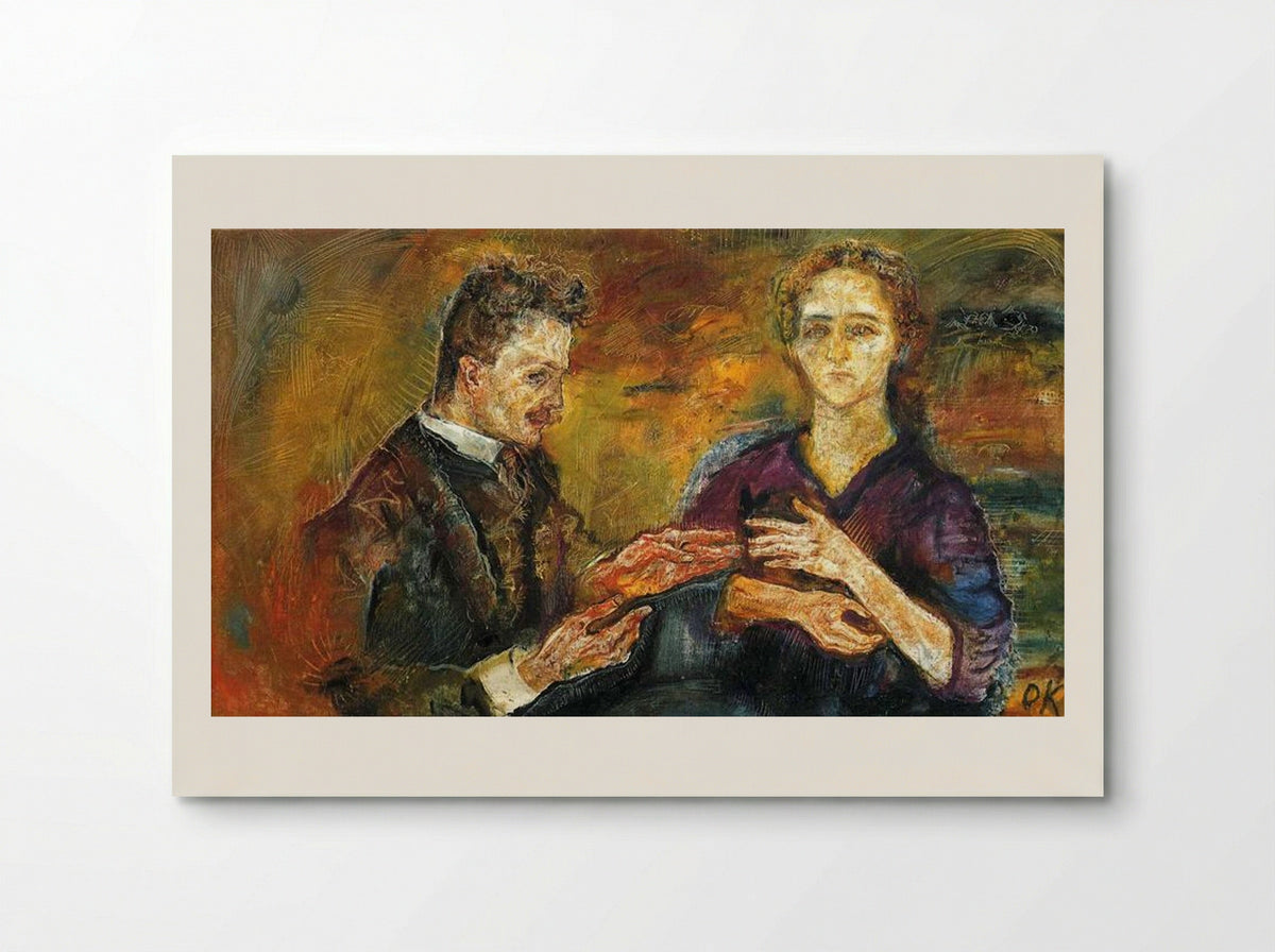 Hans Tietze and Erica Tietze-Conrat - Oskar Kokoschka - Poster