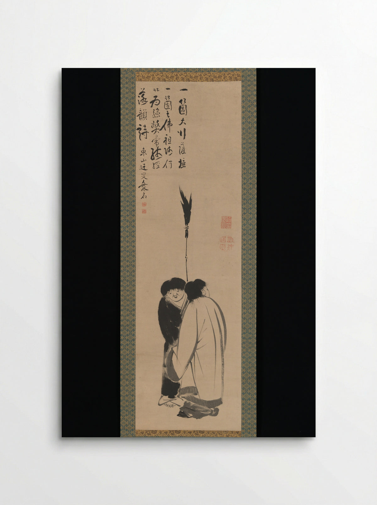 Hanshan and Shide - Itō Jakuchū - Poster
