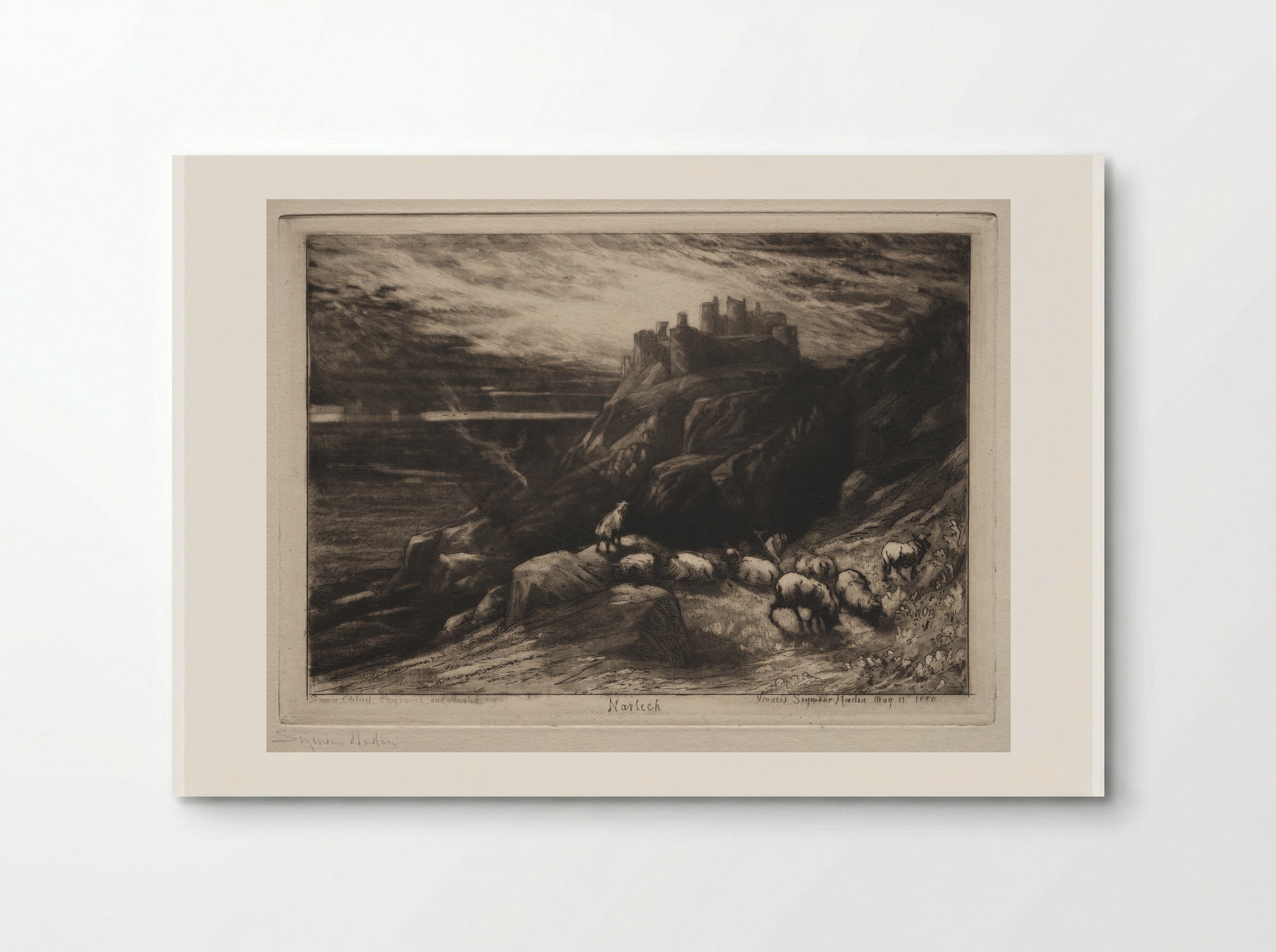 Harlech - Francis Seymour Haden - Poster