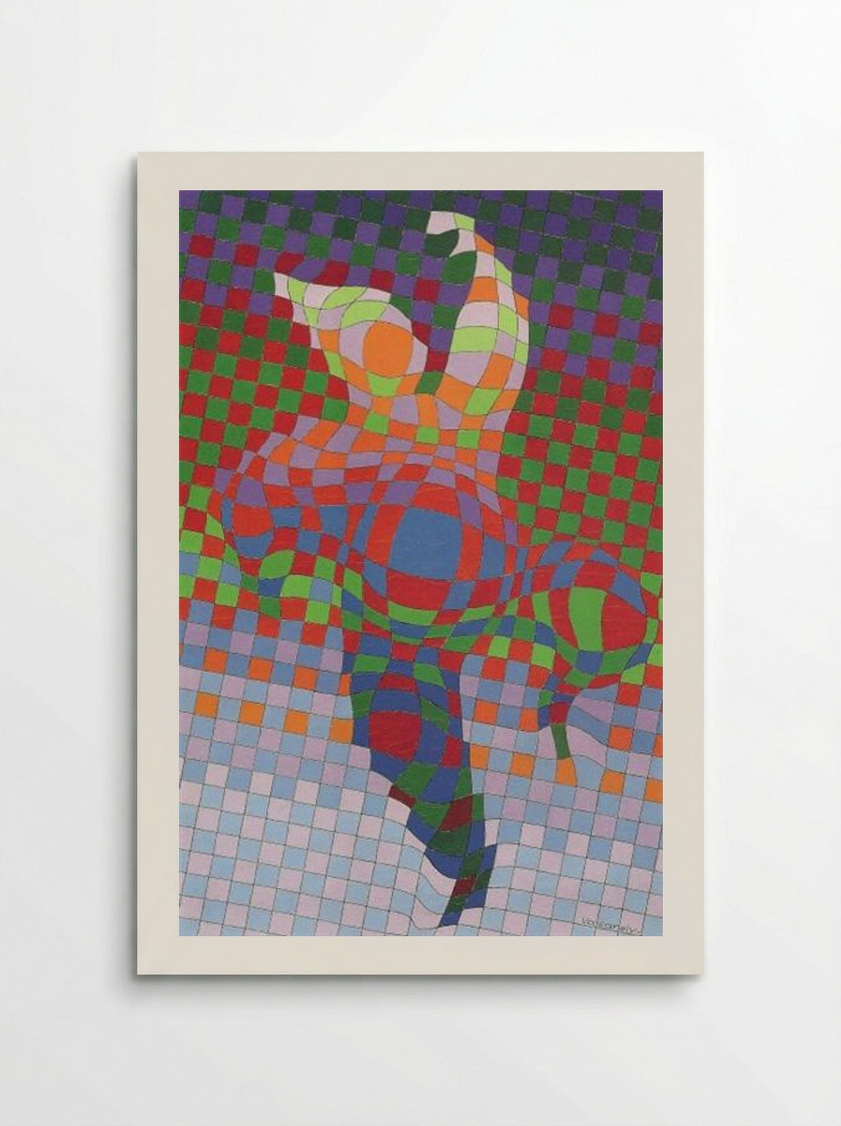 Harlequin - Victor Vasarely - Poster