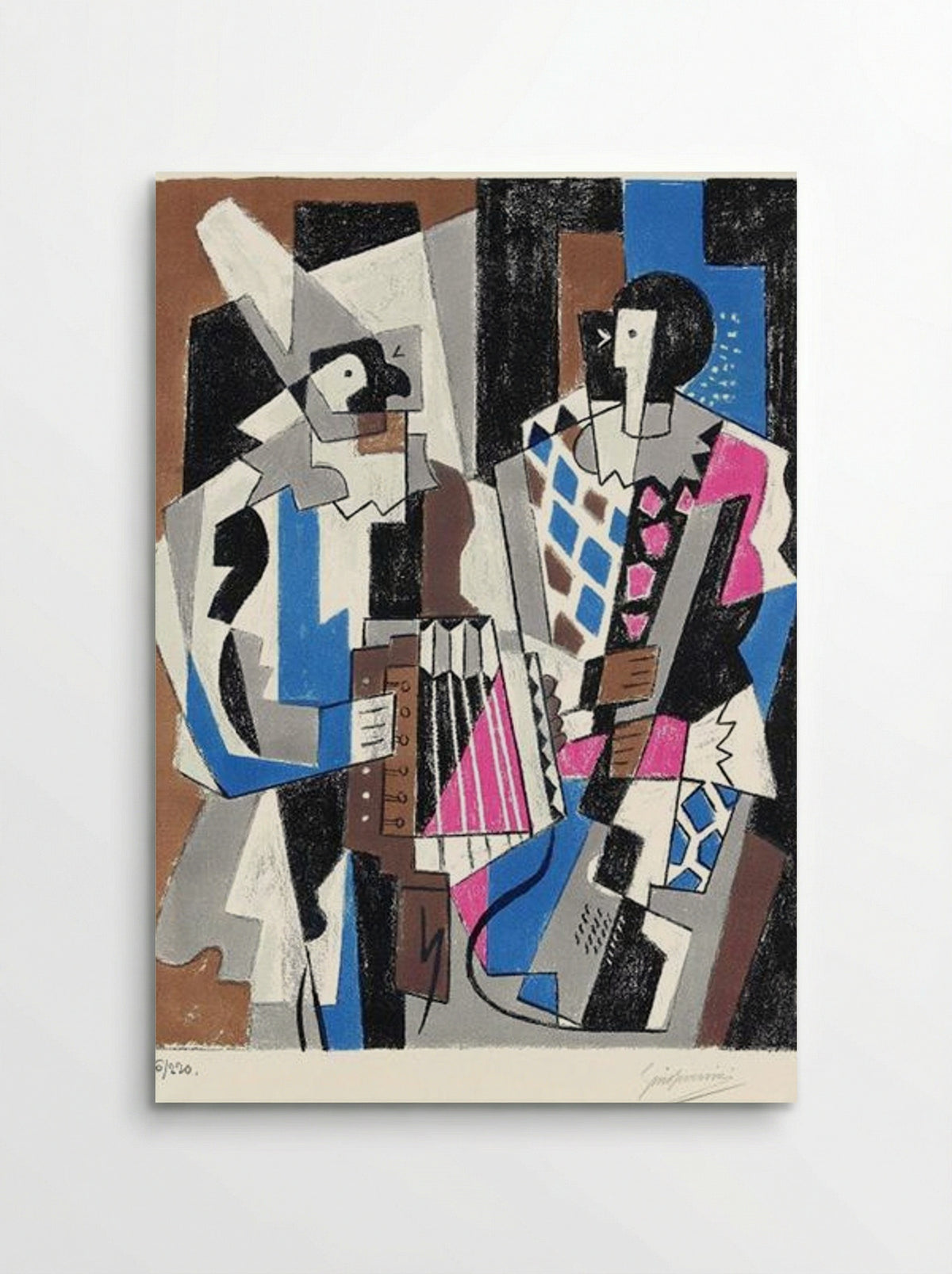 Harlequins - Gino Severini - Poster