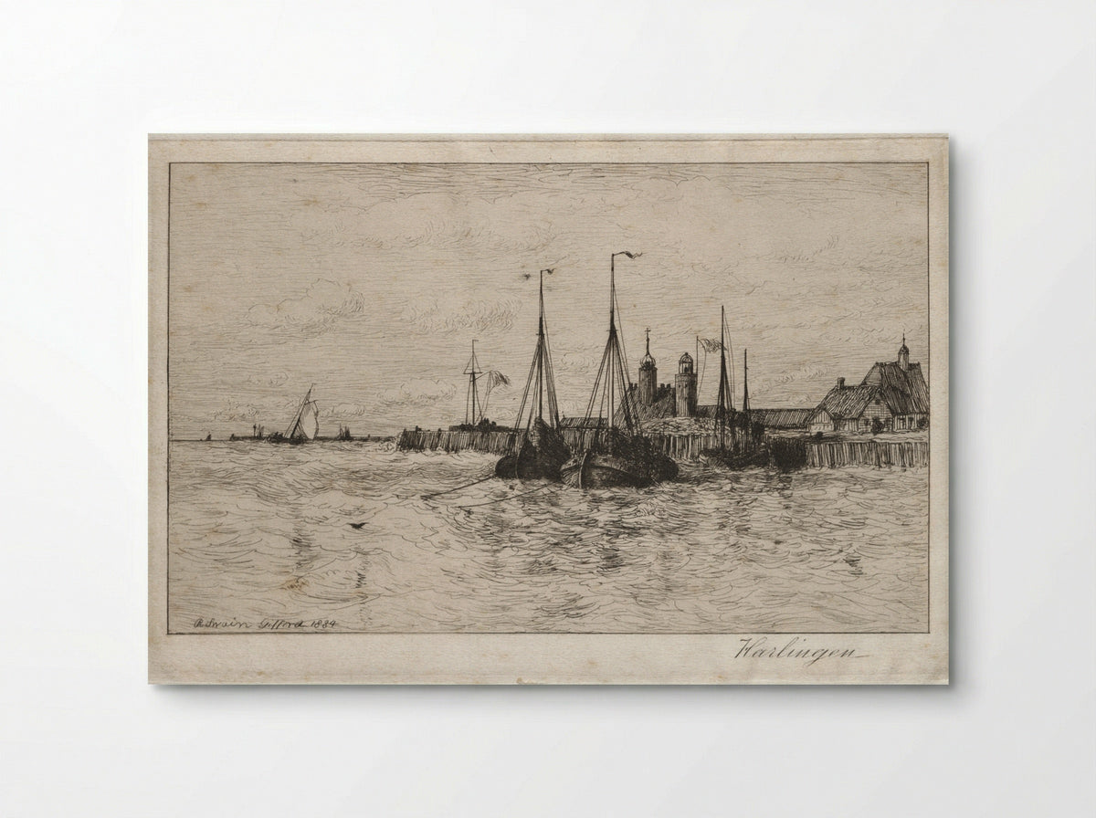 Harlingen - Robert Swain Gifford - Poster