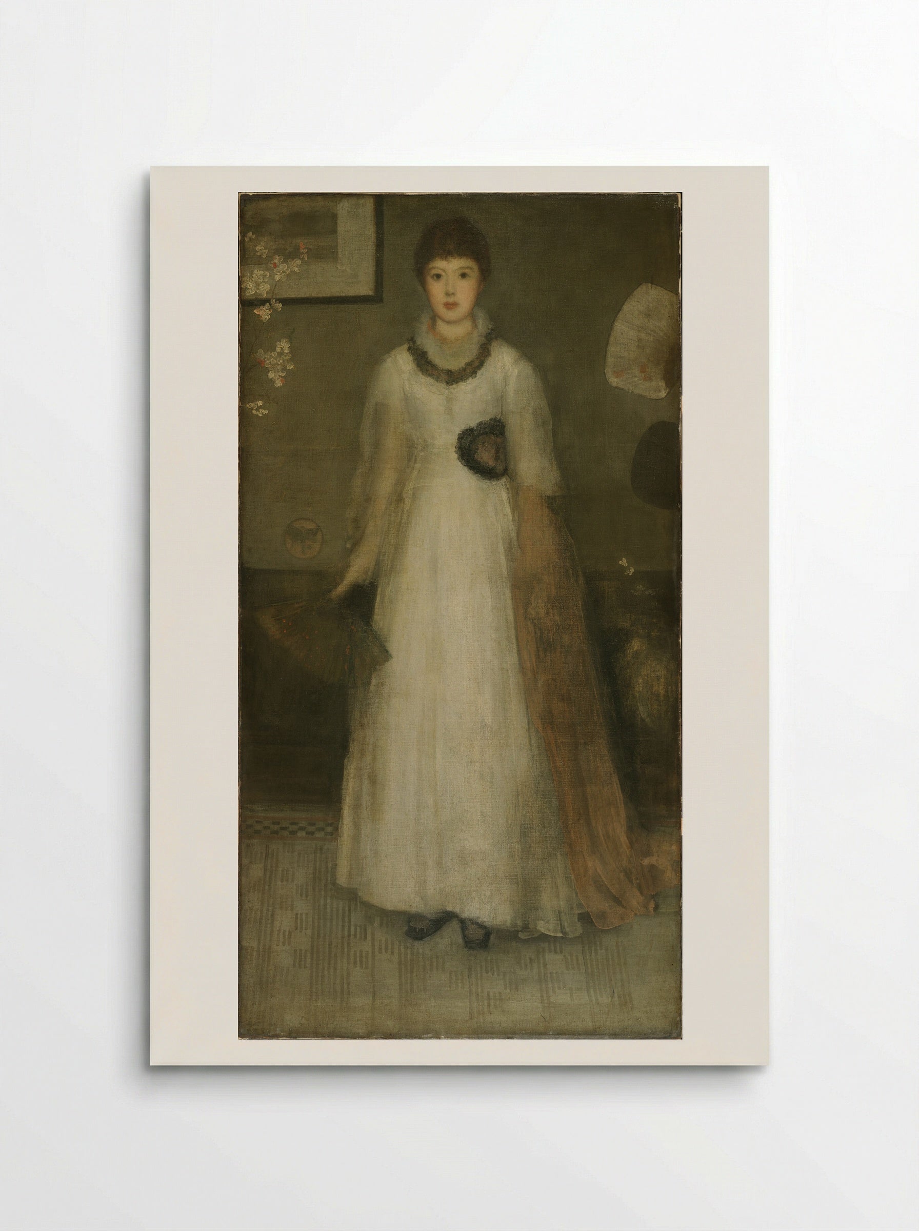 Harmony in Grey and Peach Colour - James Abbott McNeill Whistler - Poster