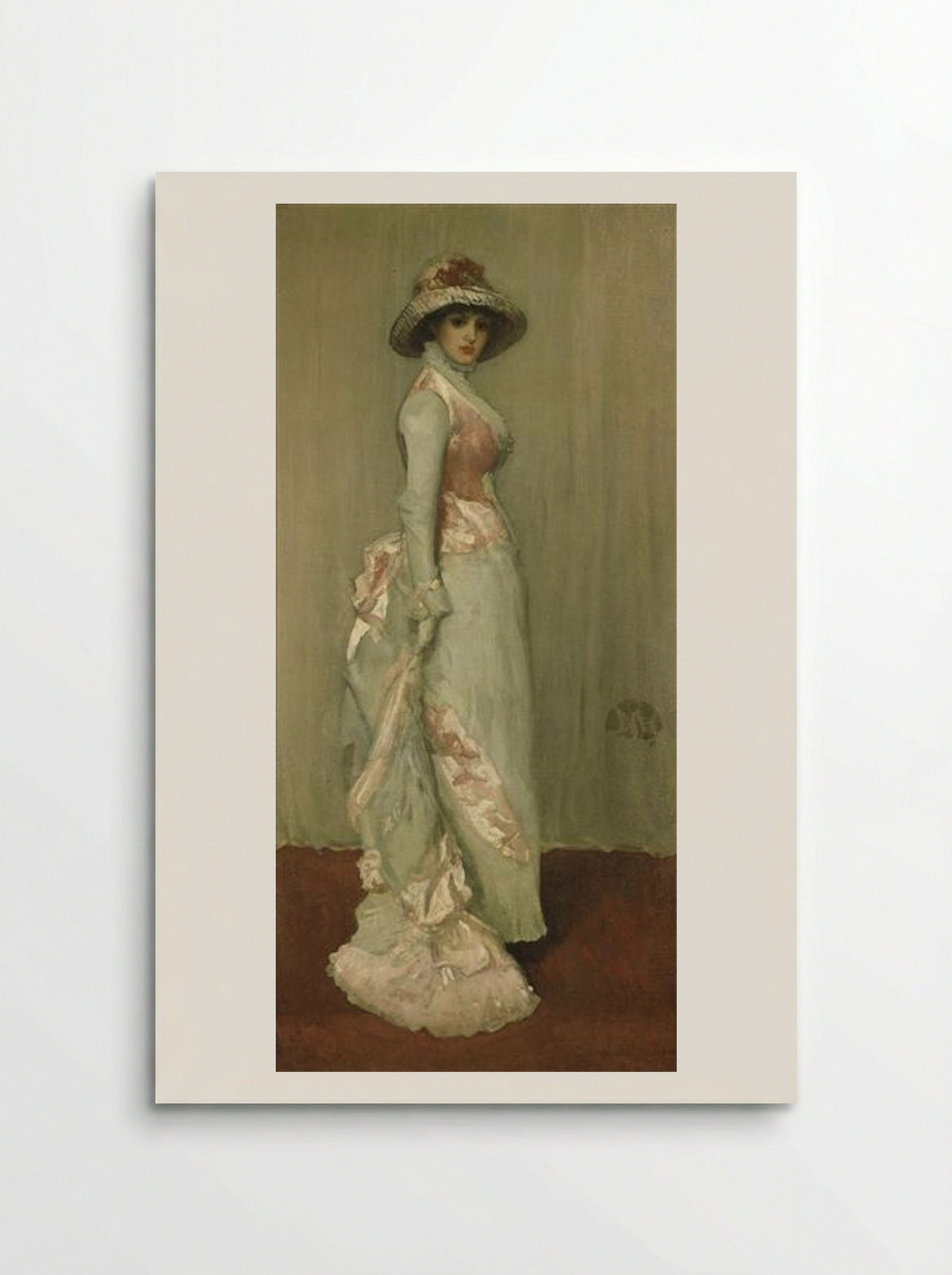 Harmony in Pink and Grey: Lady Meux - James McNeill Whistler - Poster