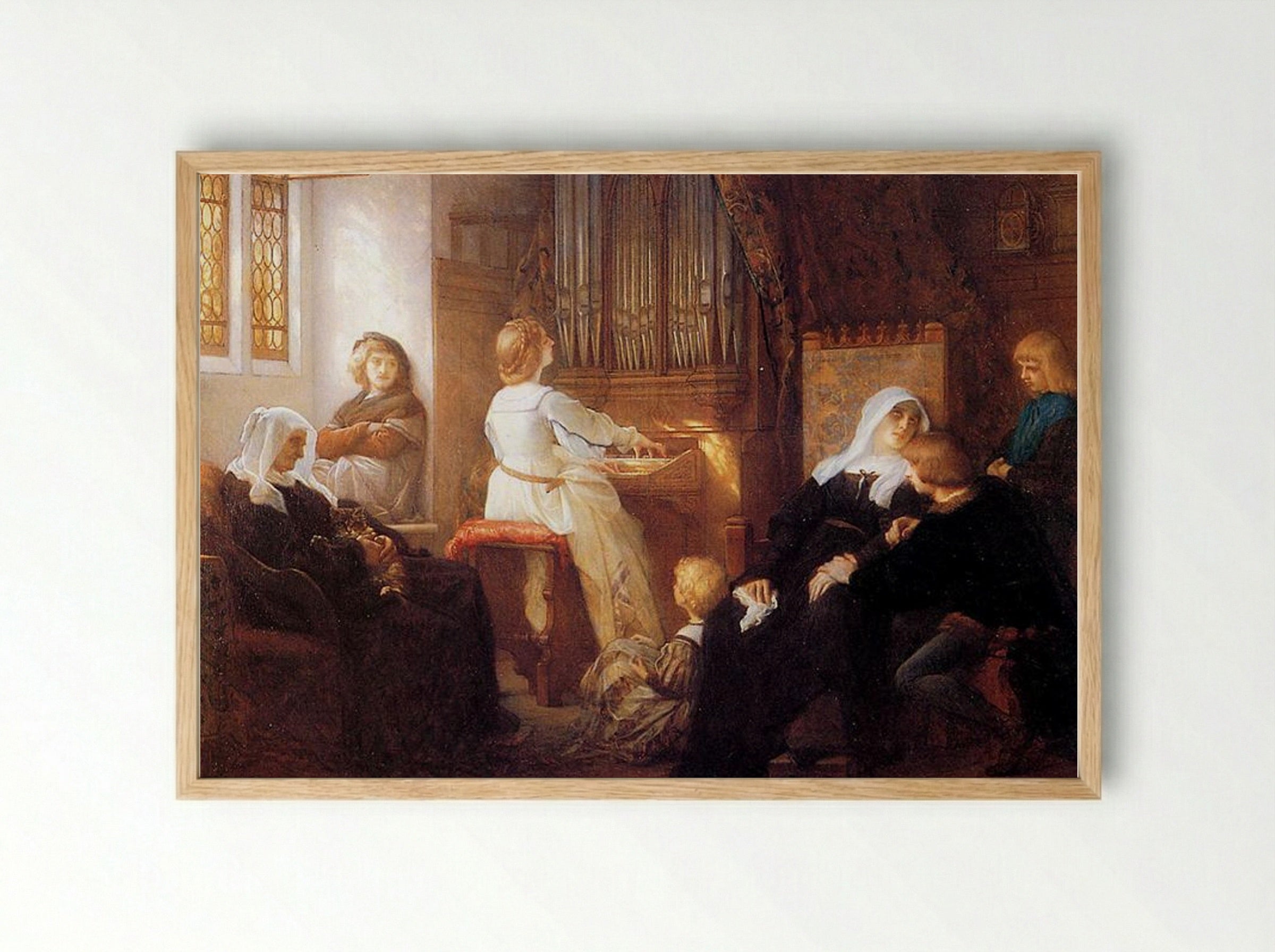 Harmony - Alexandre Cabanel - Framed Print Wood