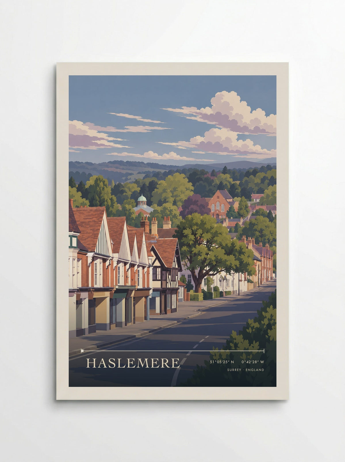 Haslemere, Surrey | Travel Poster - Poster