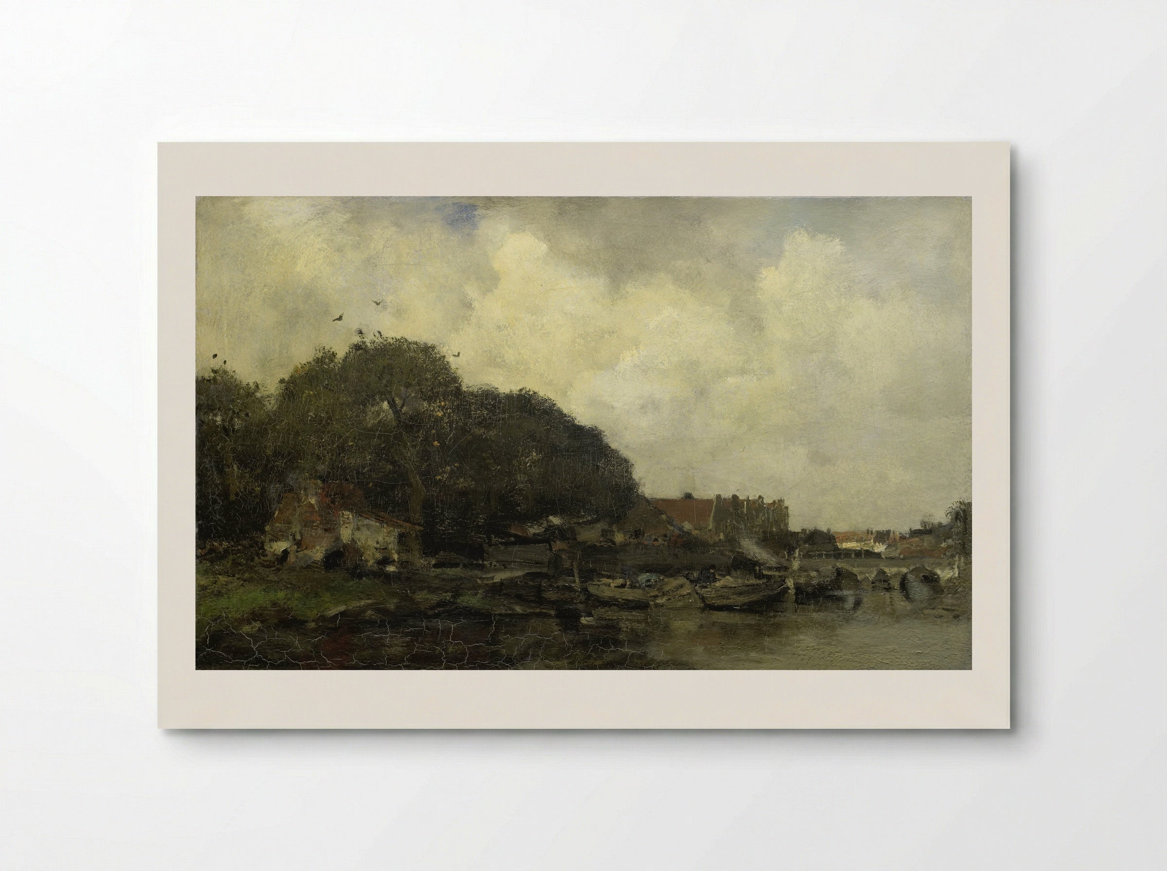 Havengezicht (Harbour View) - Jacob Maris - Poster