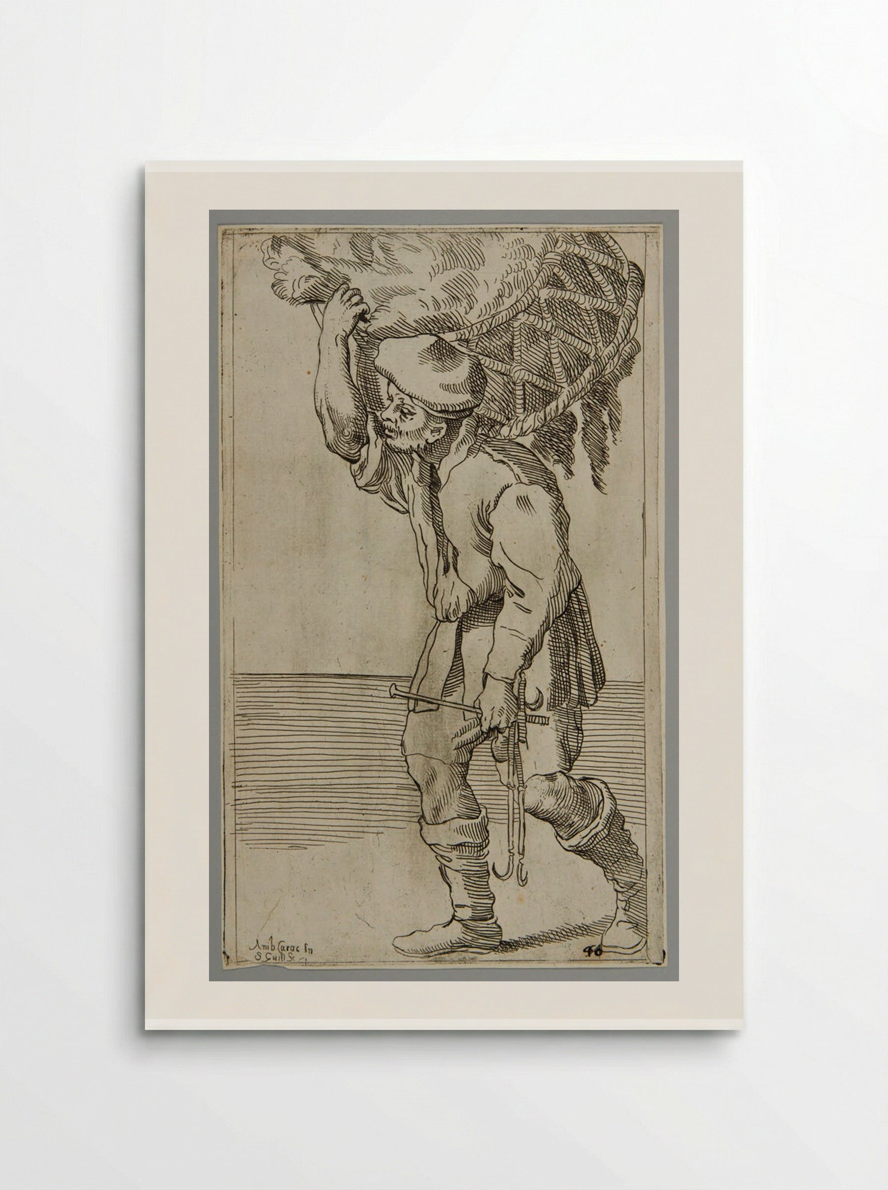 Hay reaper!, plate 40 - Simon Guillain - Poster