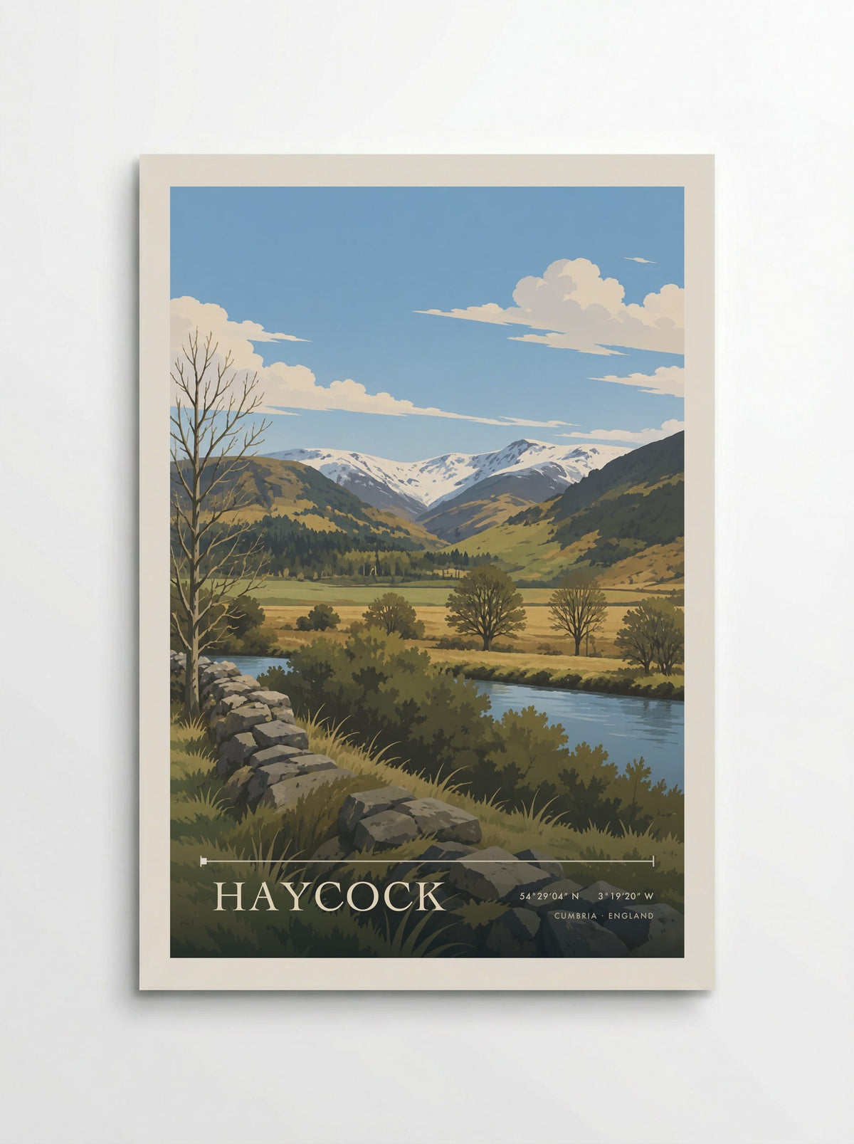 Haycock, Cumbria | Travel Poster - Poster