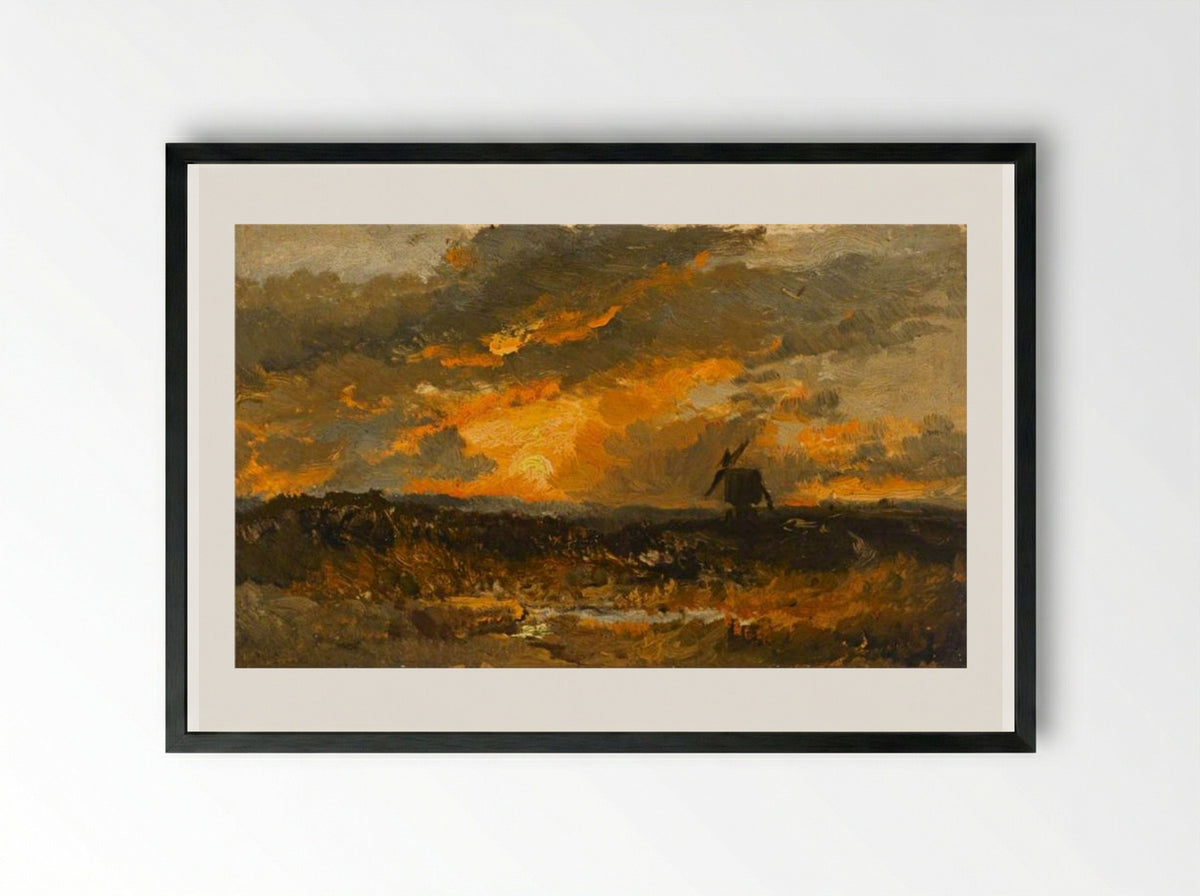 Hayes Common - James Webb - Framed Print Black