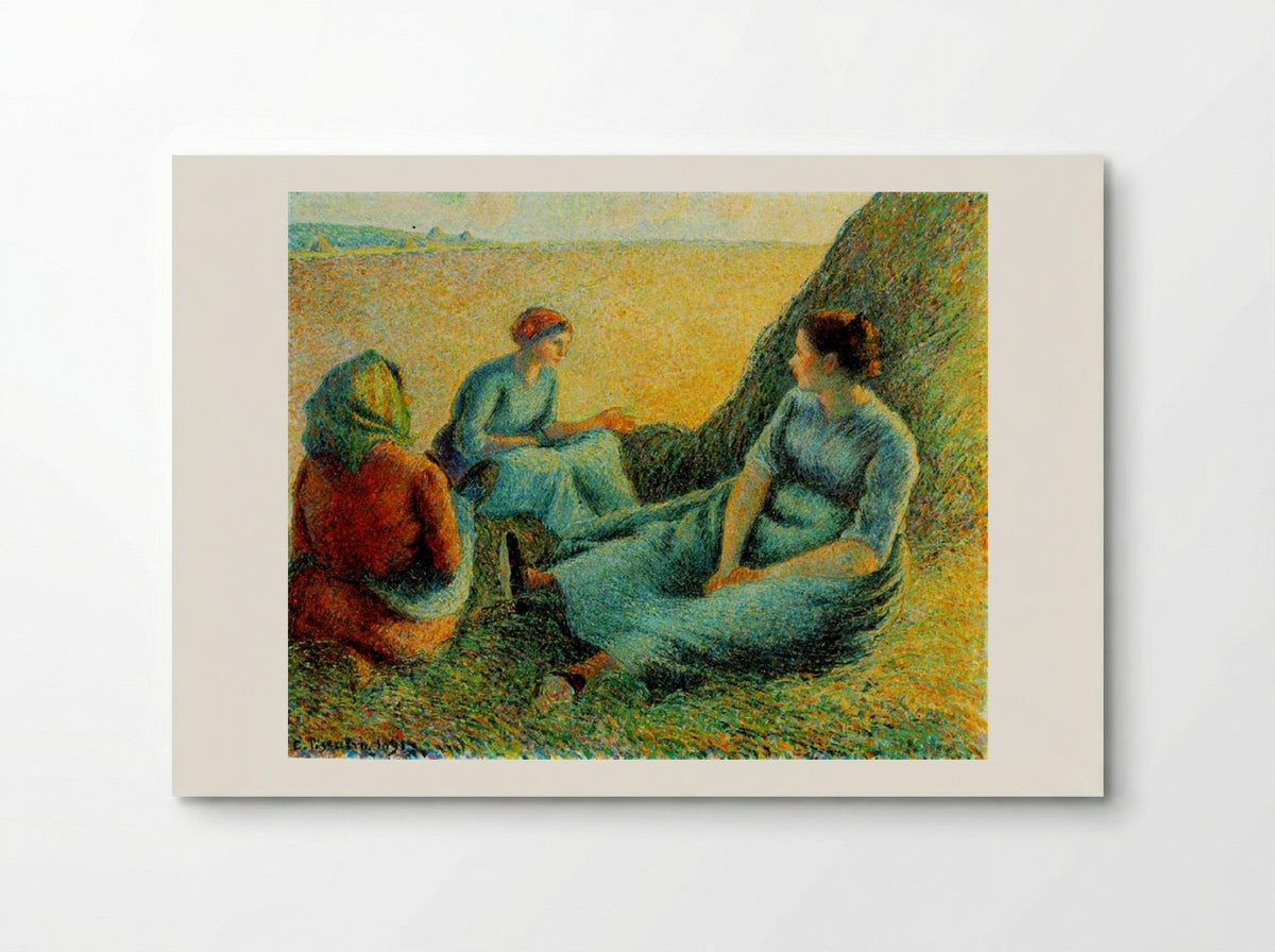 Haymakers Resting - Camille Pissarro - Poster
